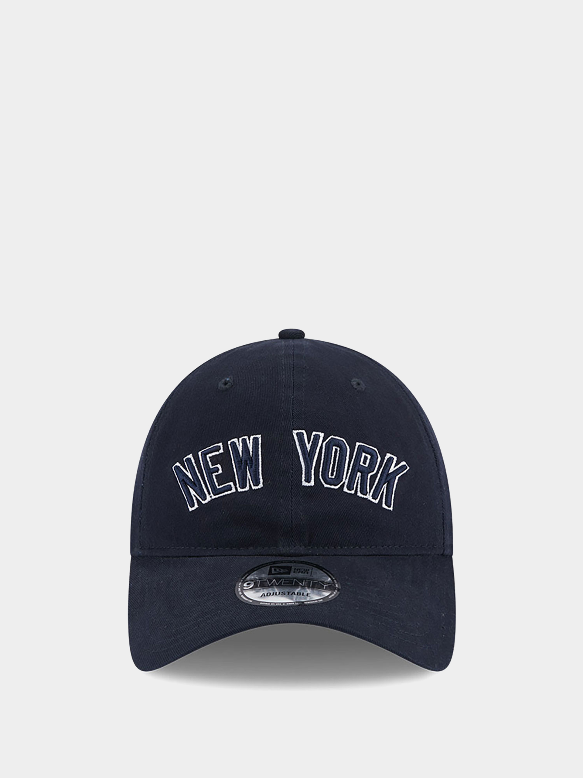 New Era Team Script 9Twenty New York Yankees Cap (navy)