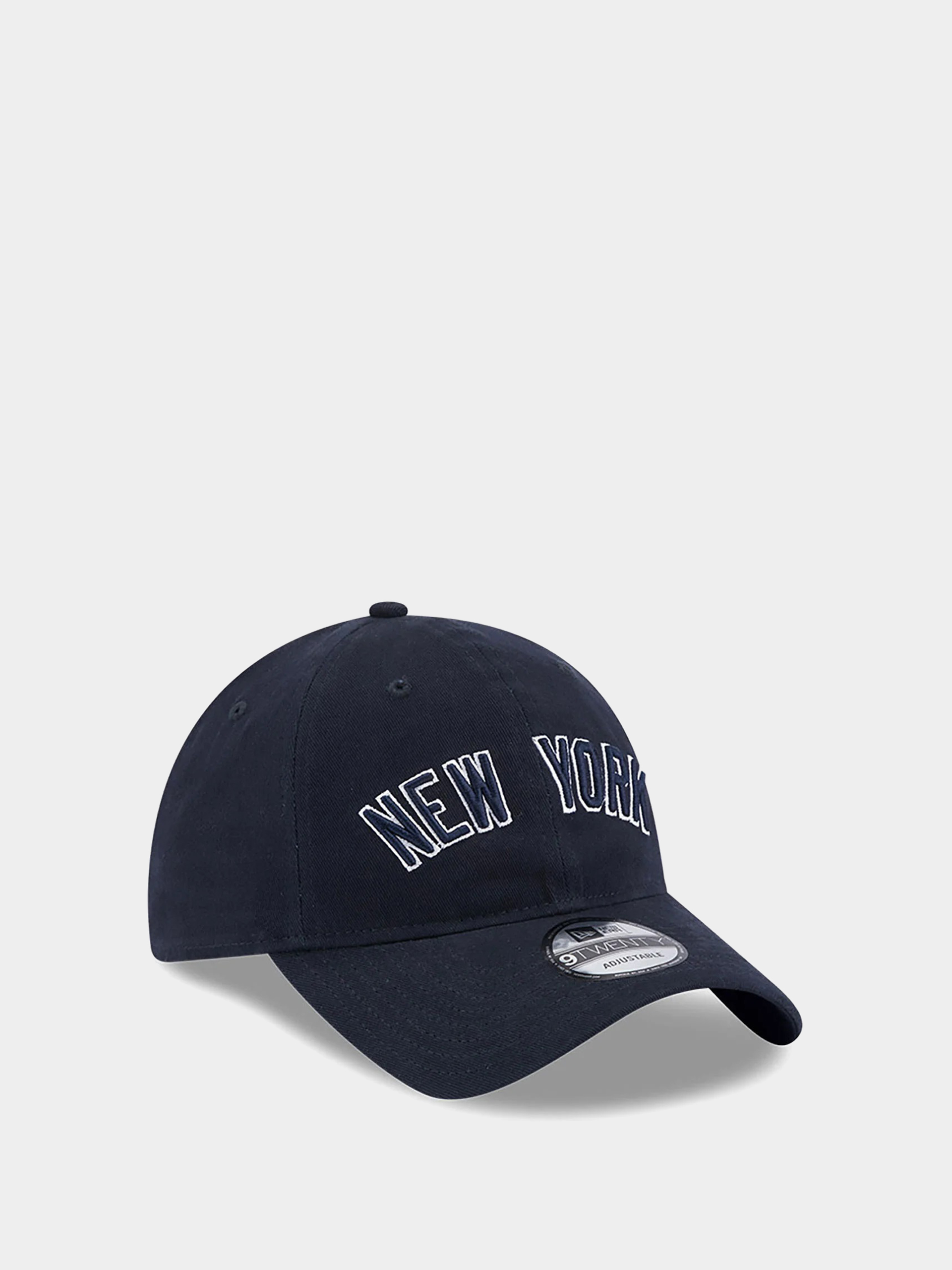 New Era Team Script 9Twenty New York Yankees Cap (navy)