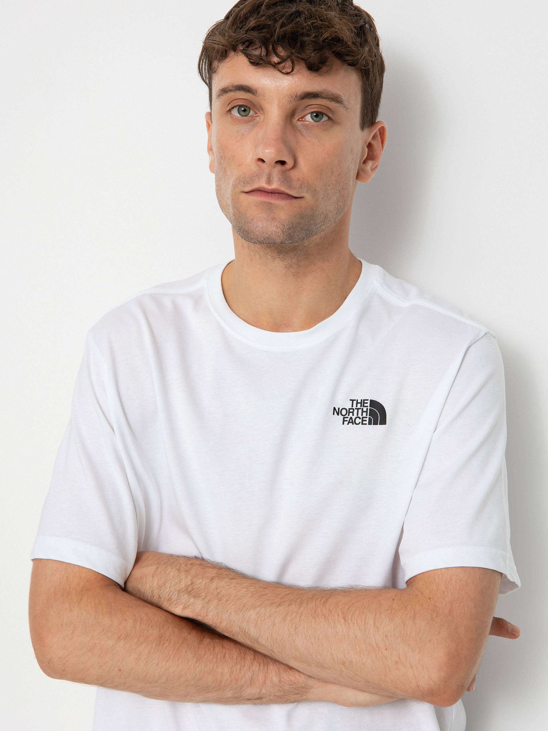 The North Face Mountain Outline Tshirt (tnf white/tnf black)
