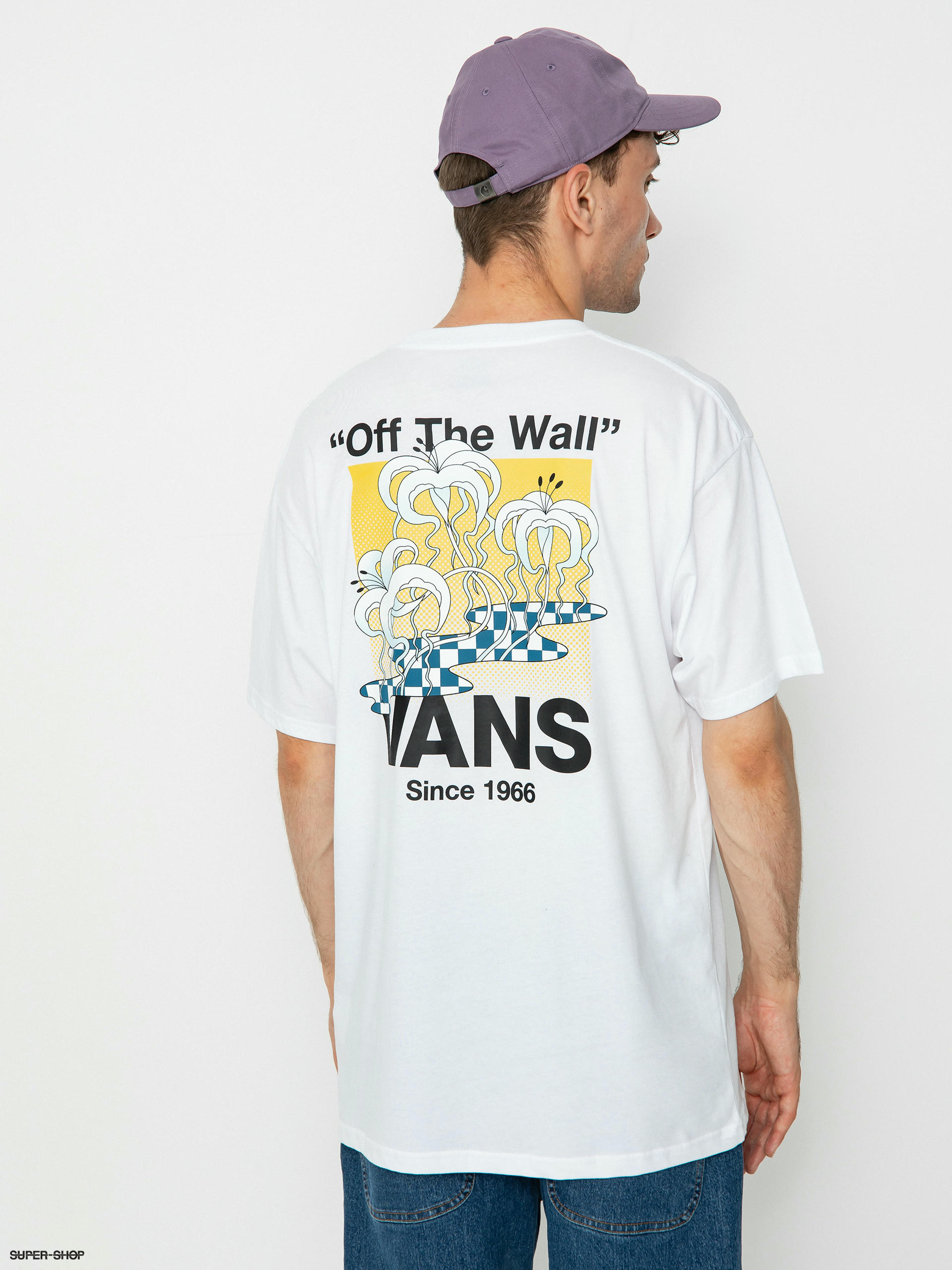 Colorful checkerboard deals vans shirt