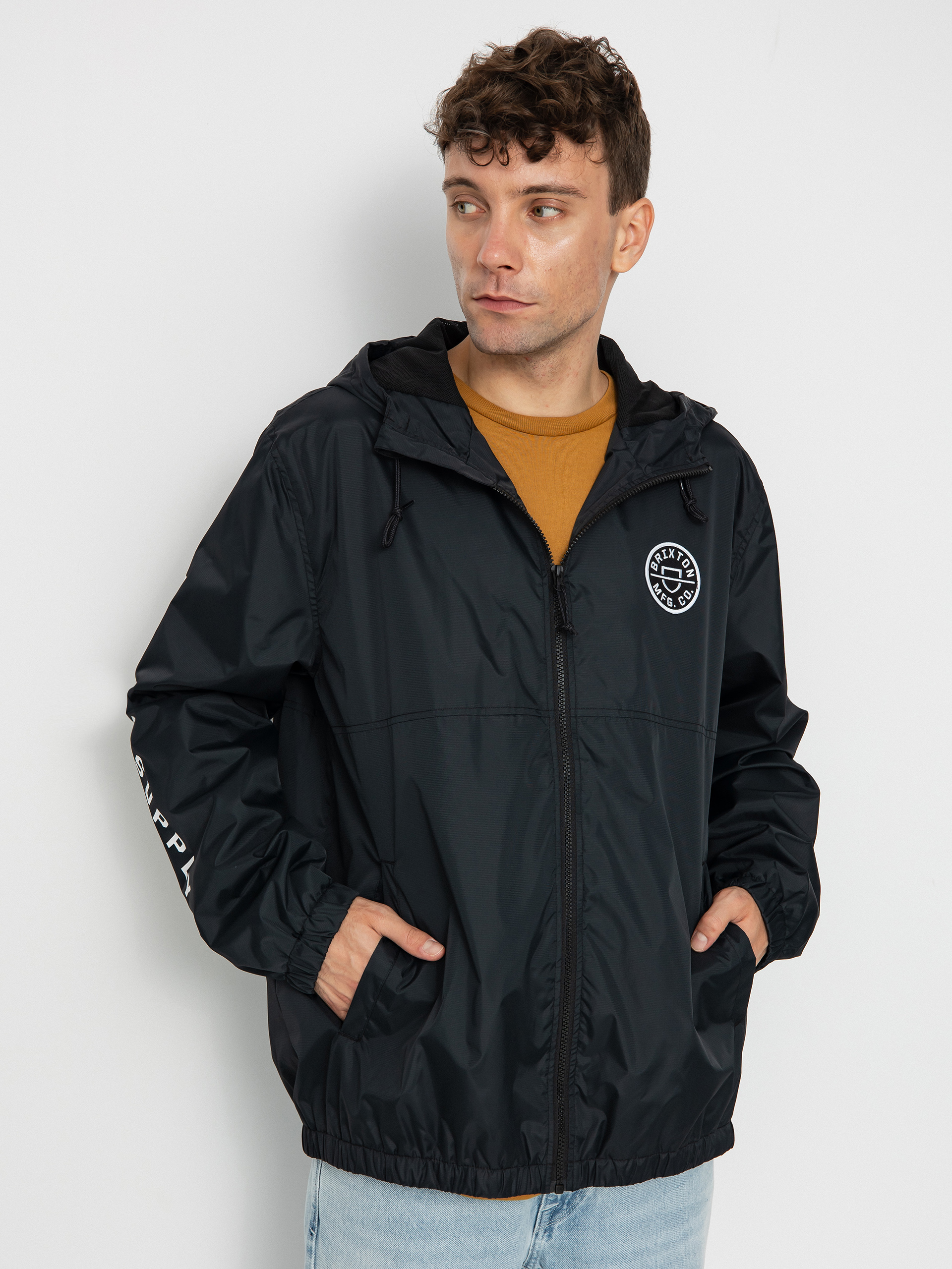 Brixton Claxton Crest Lw ZHD Jacket (black/black)