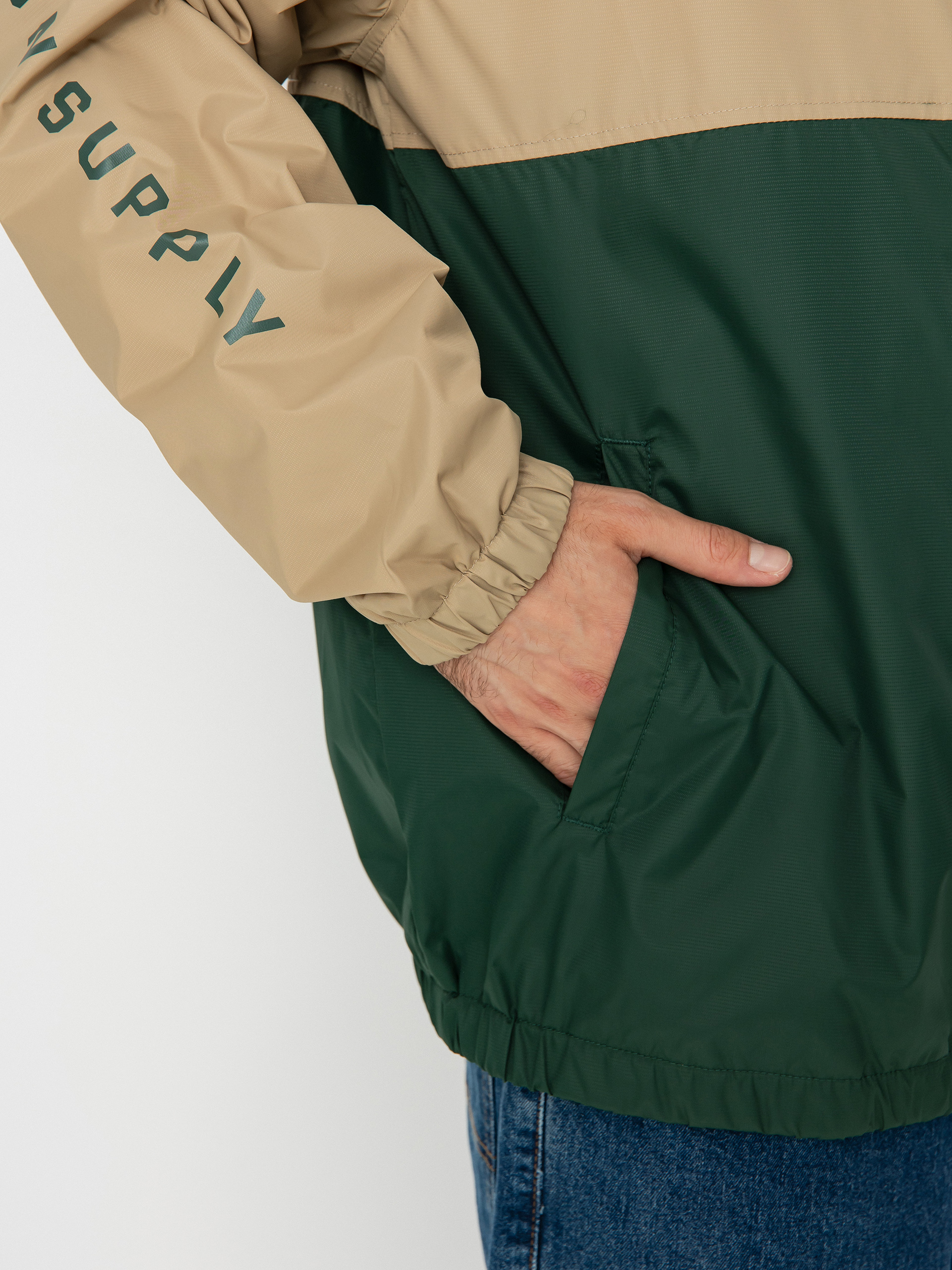 Brixton Claxton Crest Lw ZHD Jacket (sand/pine needle)