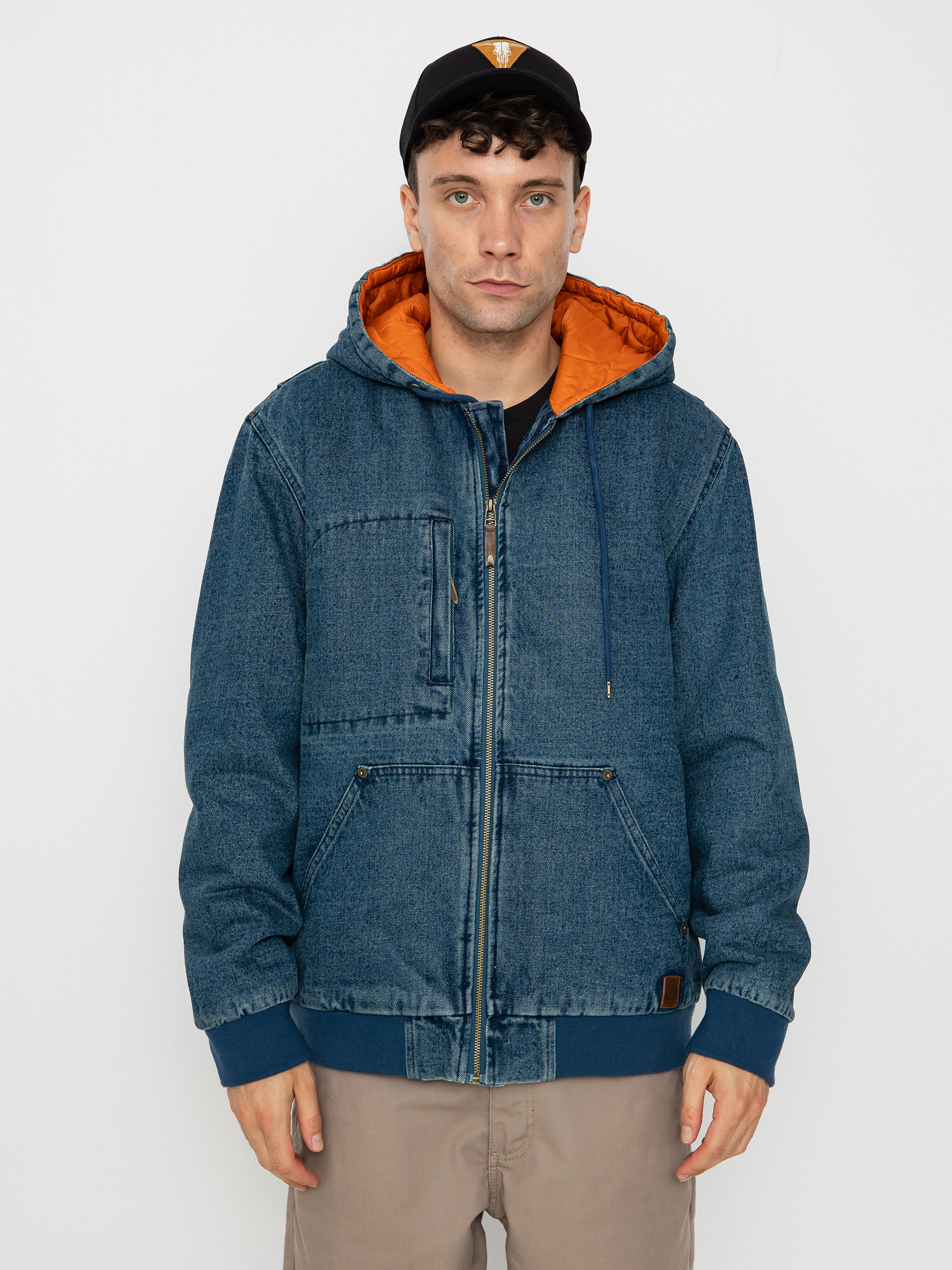 Brixton Builders ZHD Jacke (medium wash indigo)