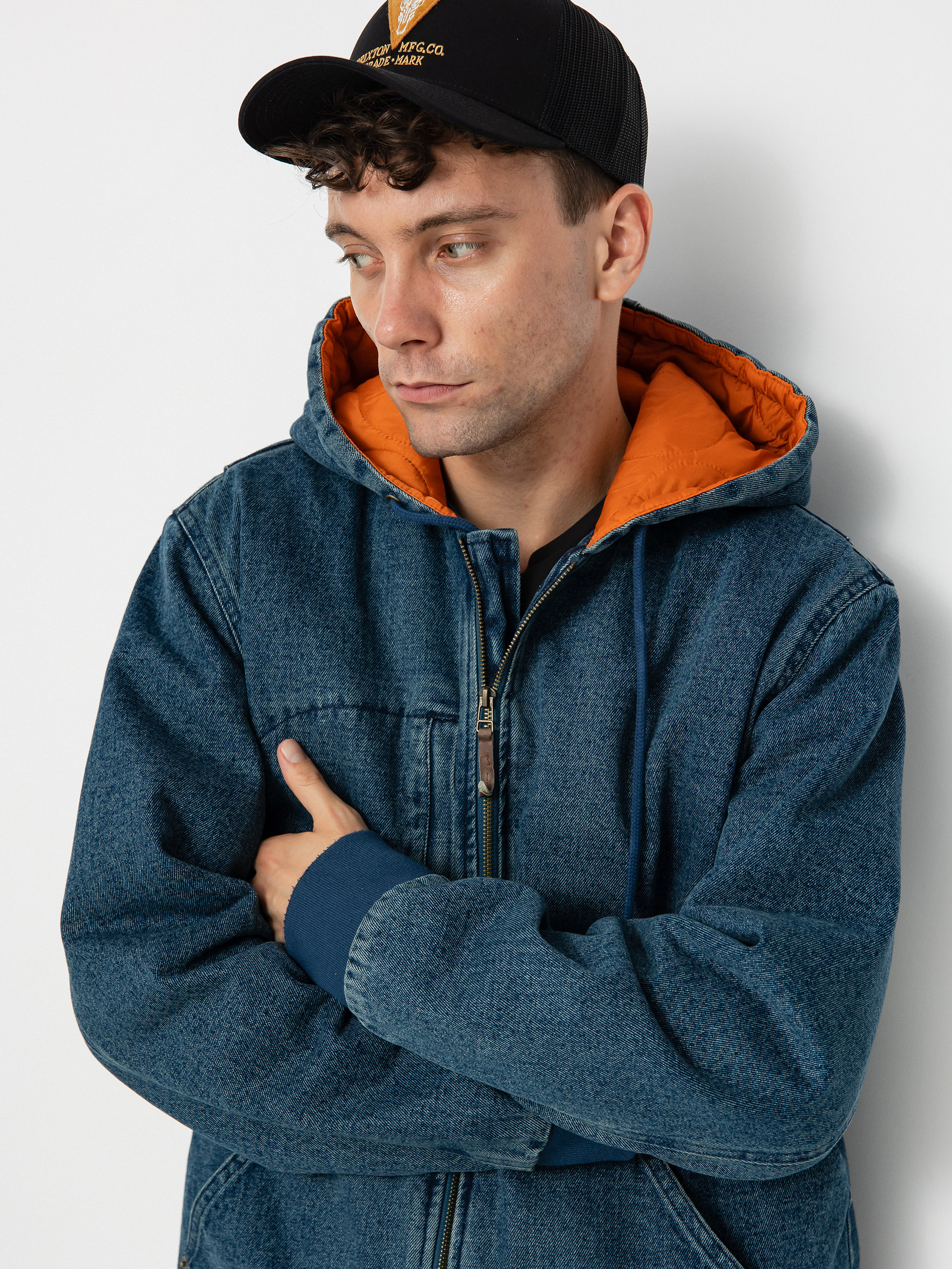 Brixton Builders ZHD Jacket (medium wash indigo)