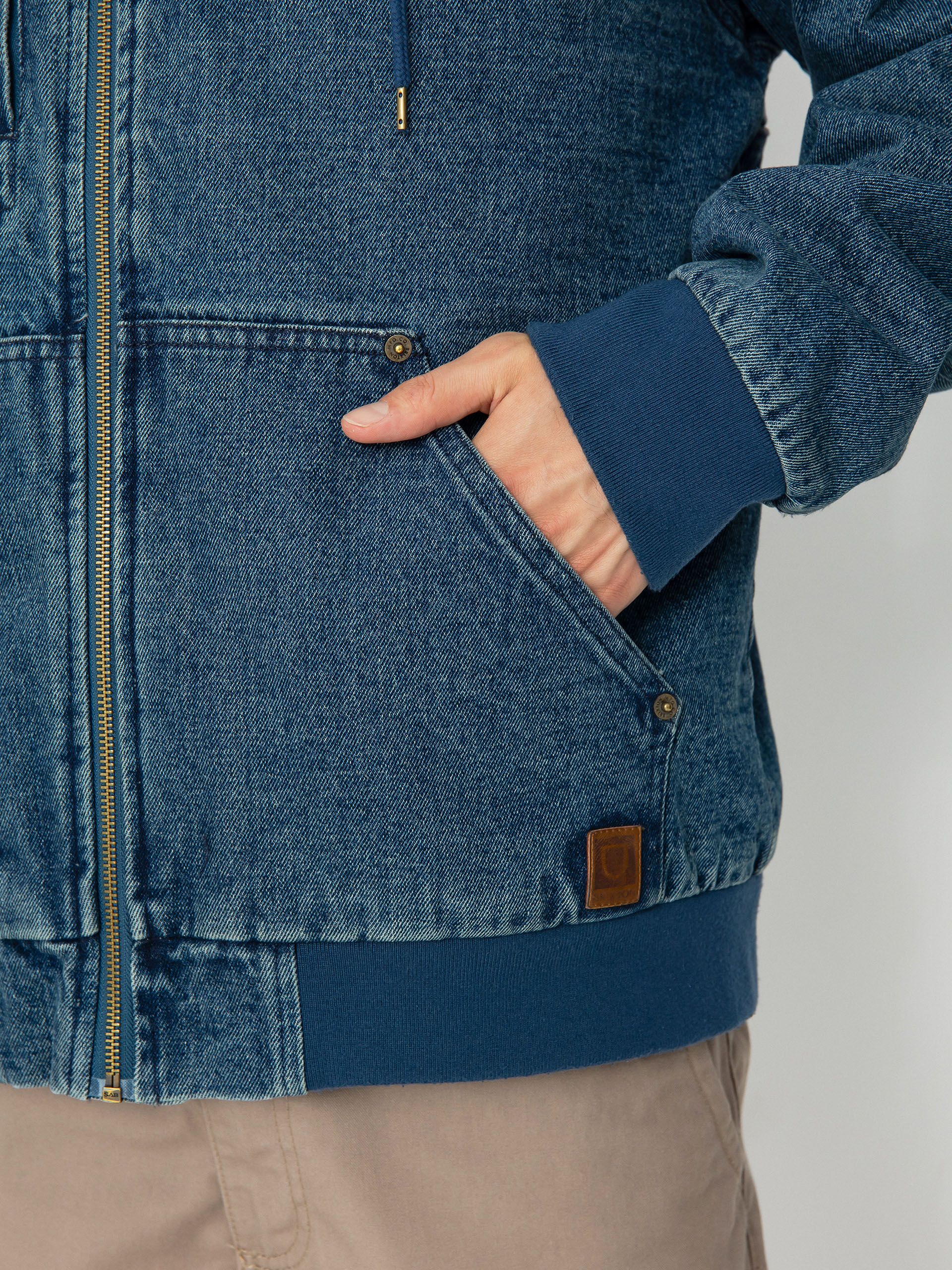 Brixton Builders ZHD Jacke (medium wash indigo)