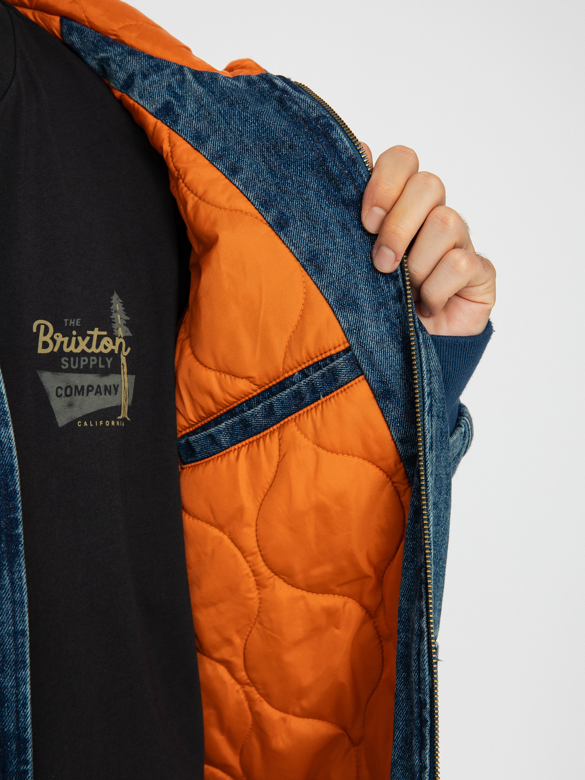 Brixton Builders ZHD Jacke (medium wash indigo)