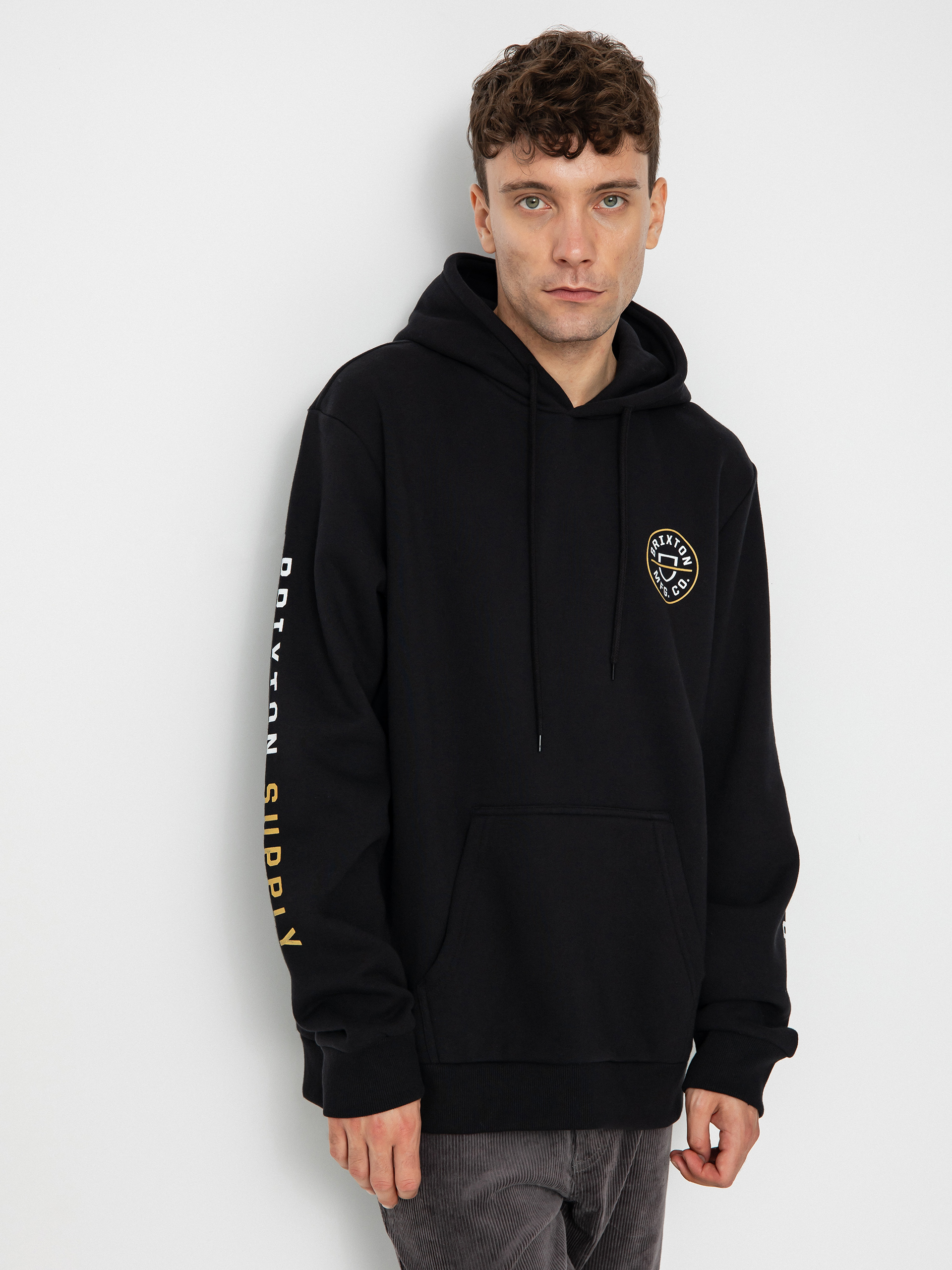 Black 2024 brixton hoodie