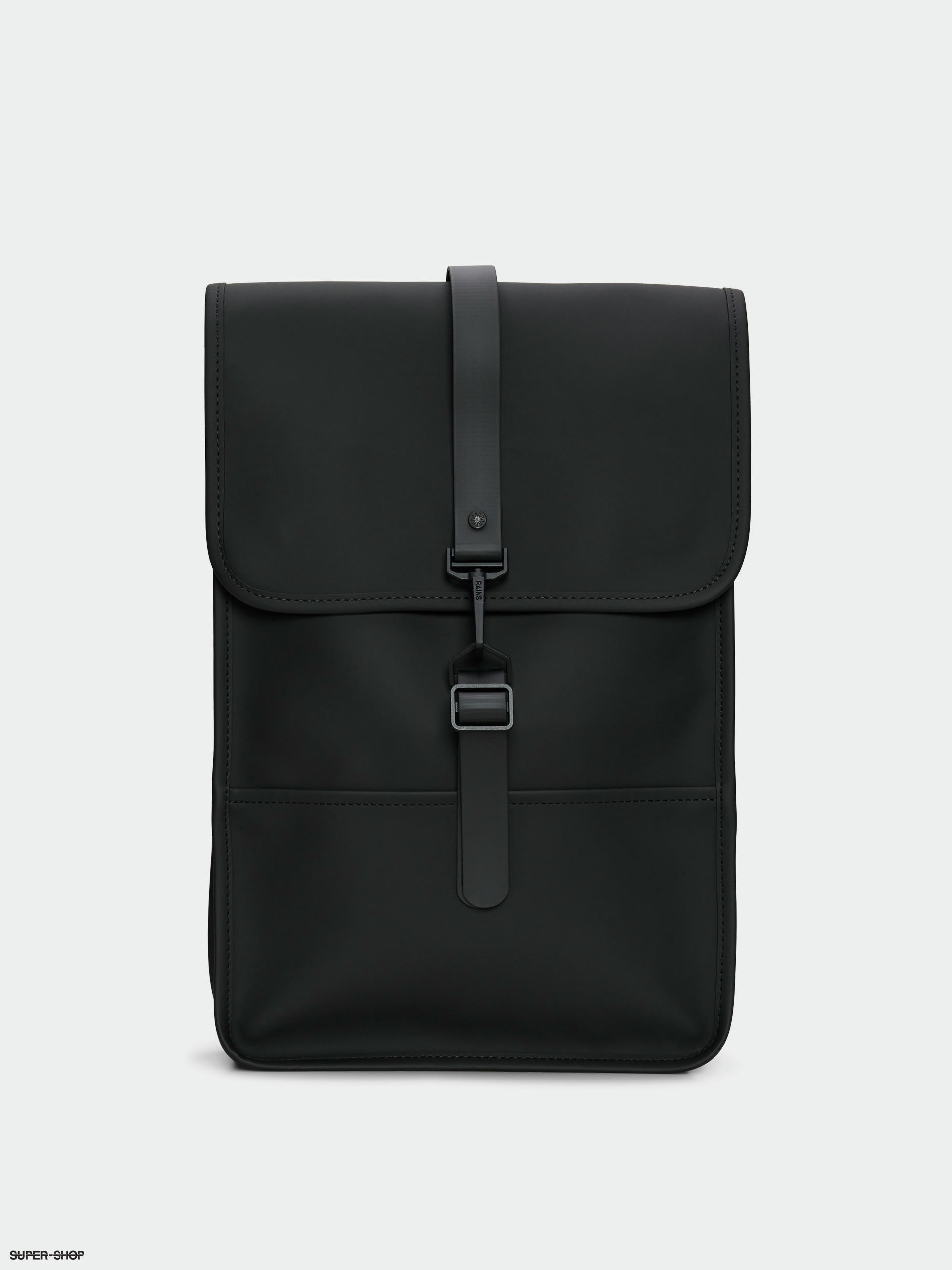 Rains mini best sale black backpack