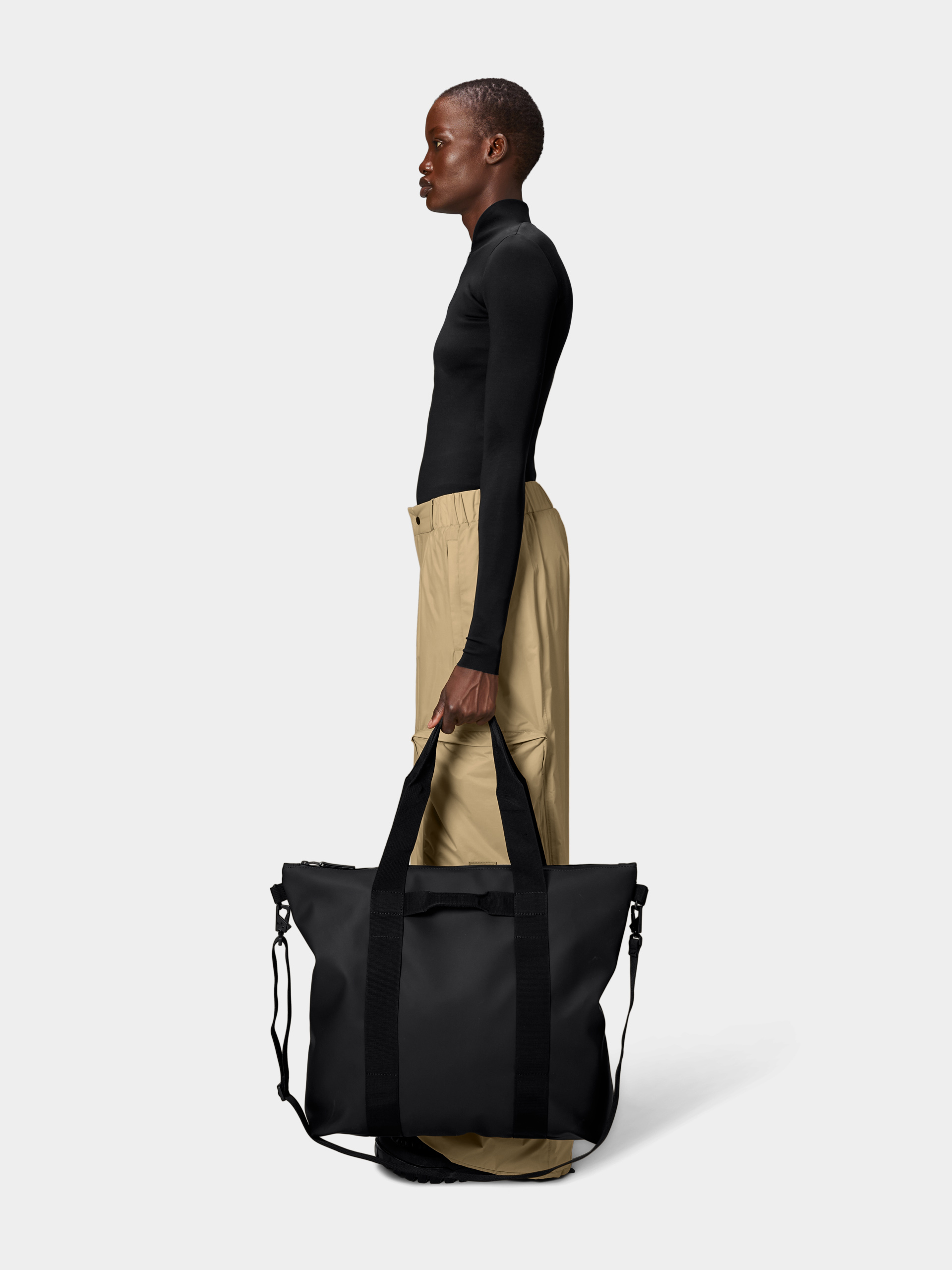 Rains Tote Bag Handbag (black)