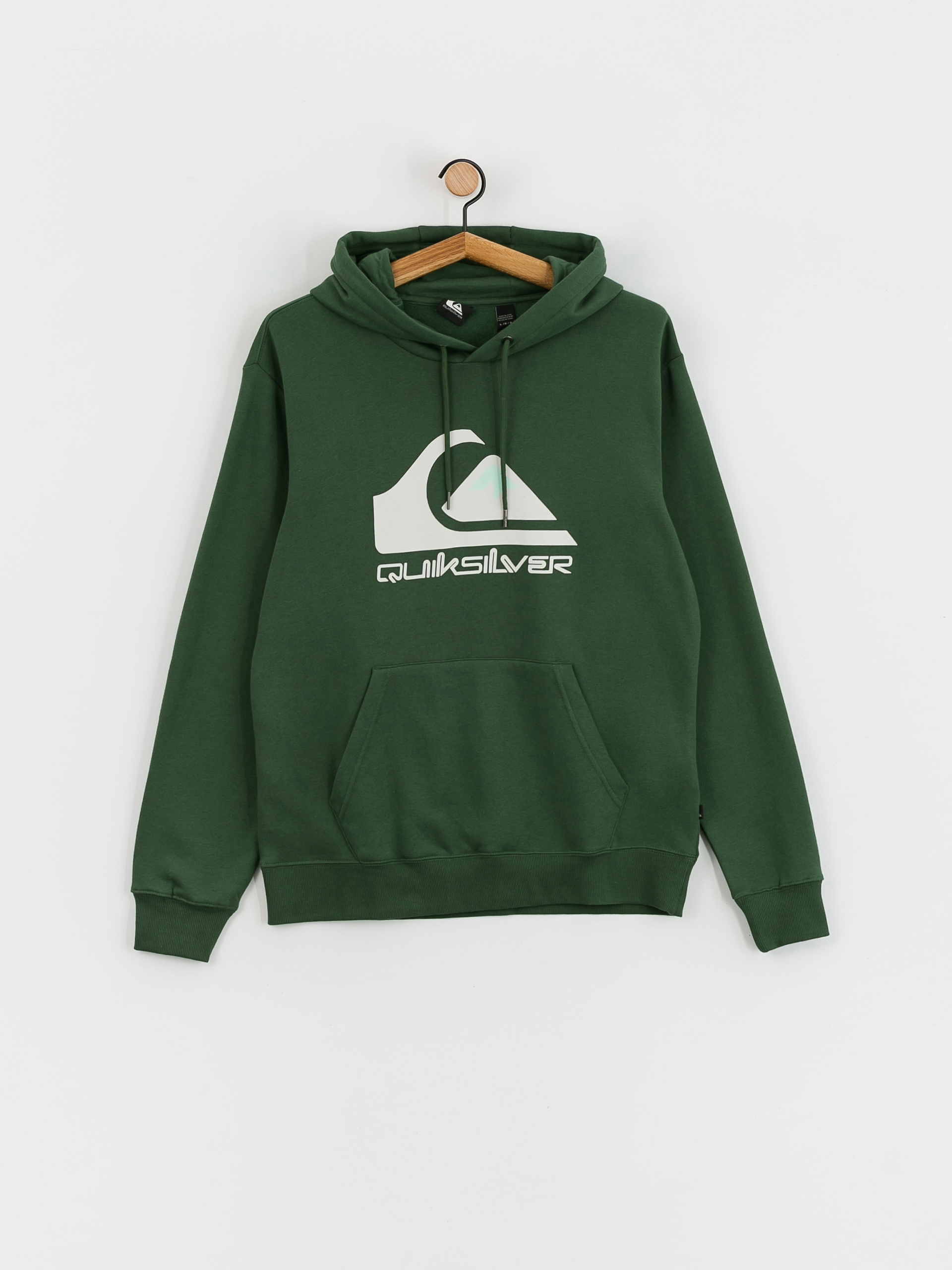 Quiksilver Big Logo HD Hoodie (greener pastures)