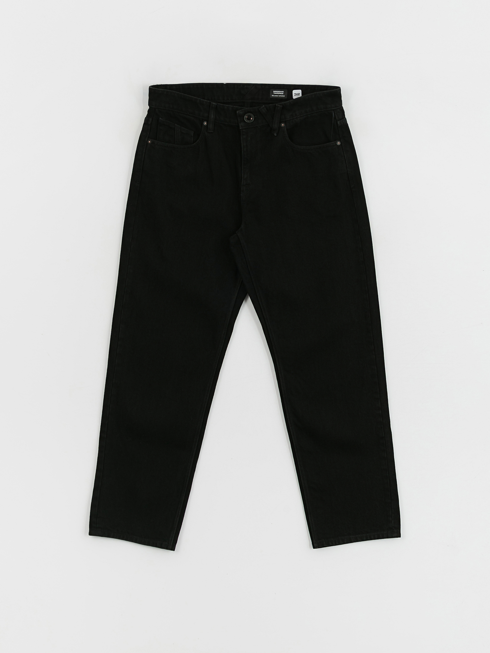 Volcom Modown Tapered Denim Pants (black)
