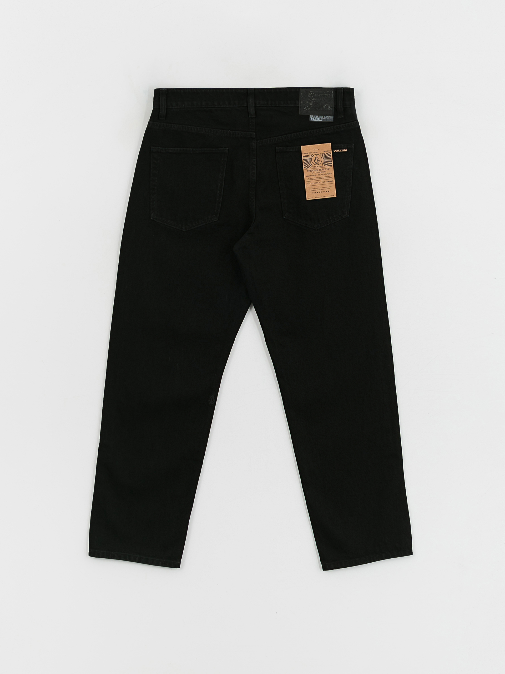 Volcom Modown Tapered Denim Pants (black)