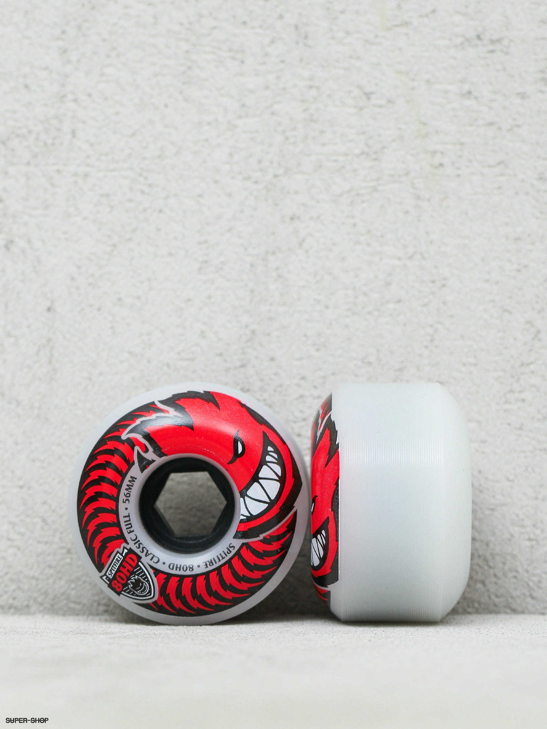 Spitfire 80HD Classic Full Wheels (grey/red)