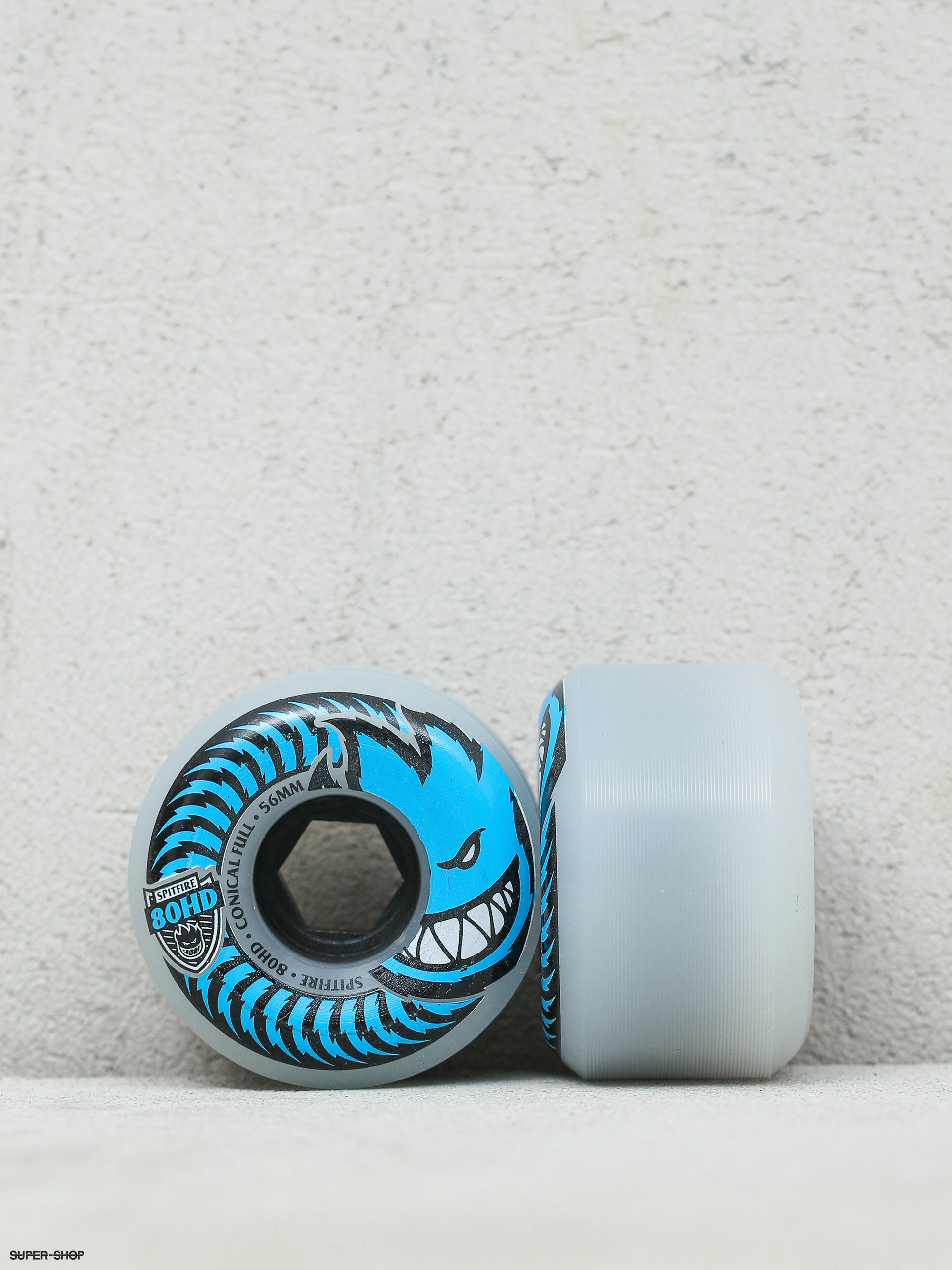 Spitfire 80HD Conical Full Wheels (grey/blue)