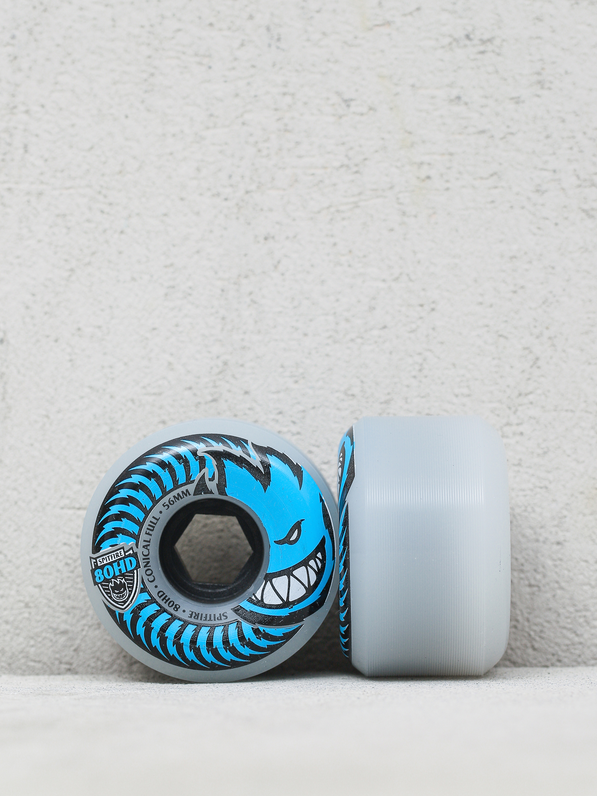 Spitfire 80HD Conical Full Wheels (grey/blue)