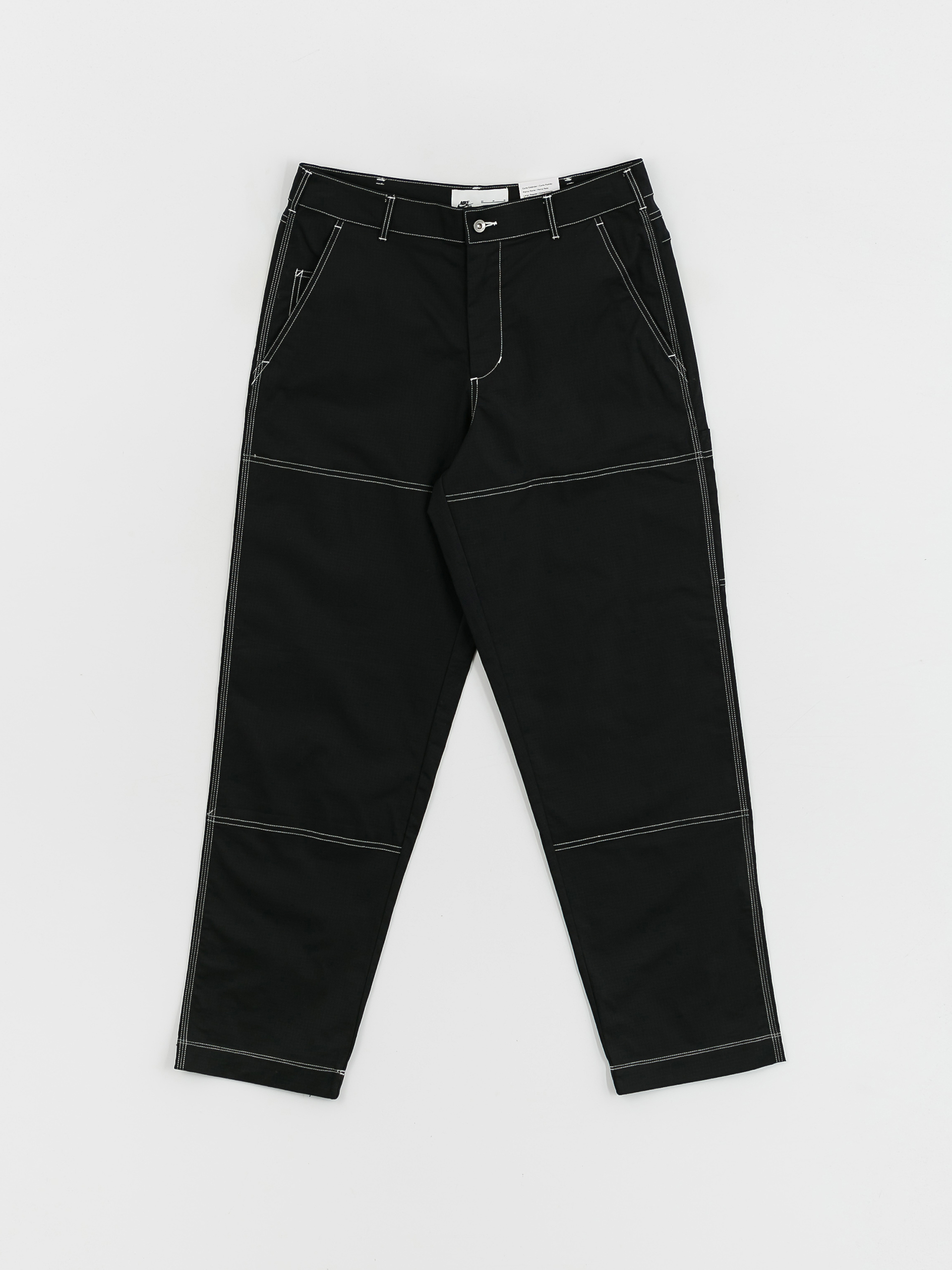 DOUBLE KNEE PANTS 【BLK】 Spodnie Carhartt WIP Double Knee - czarny (black)