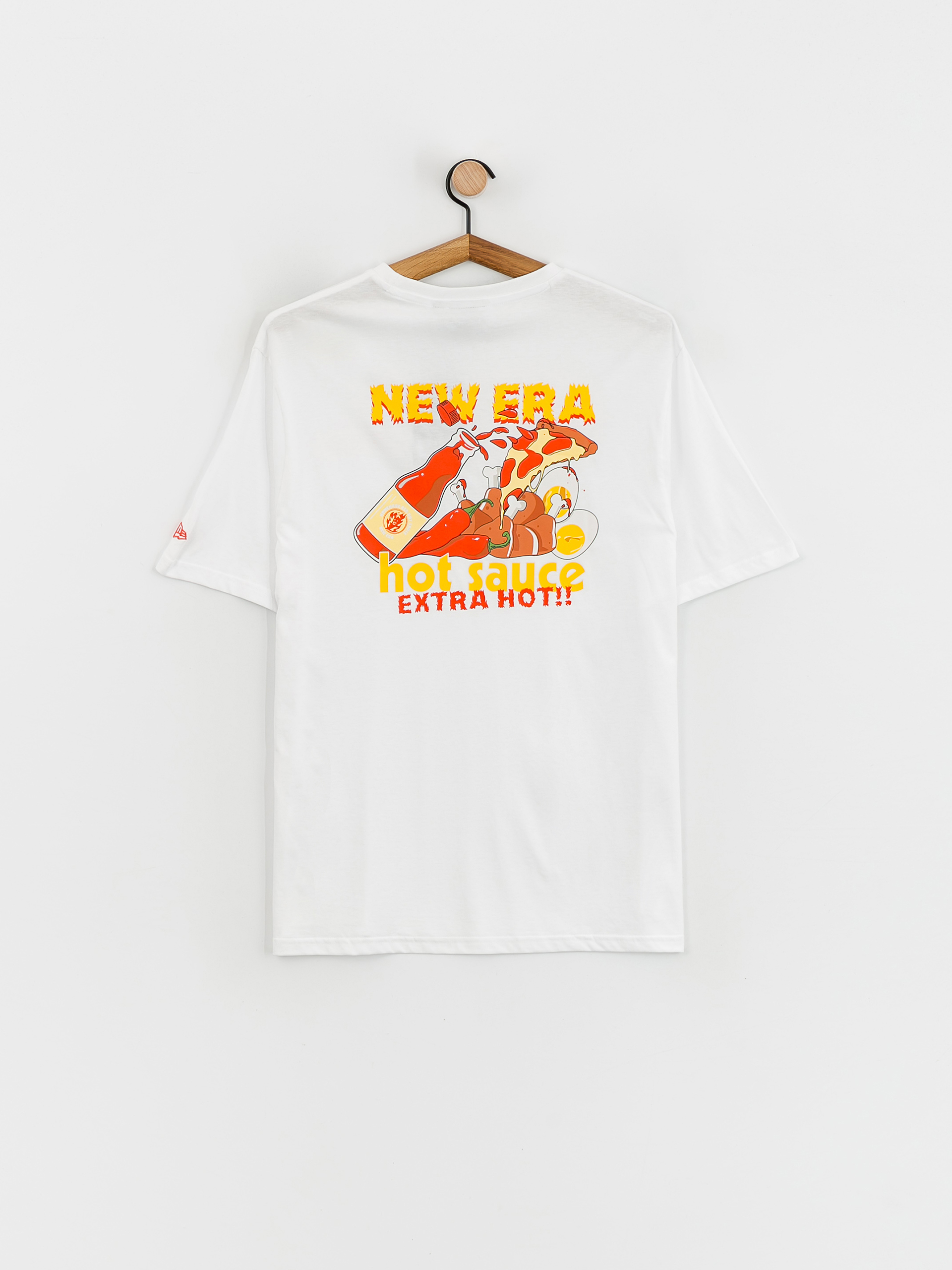 New Era Food Graphic T-Shirt (white/red)
