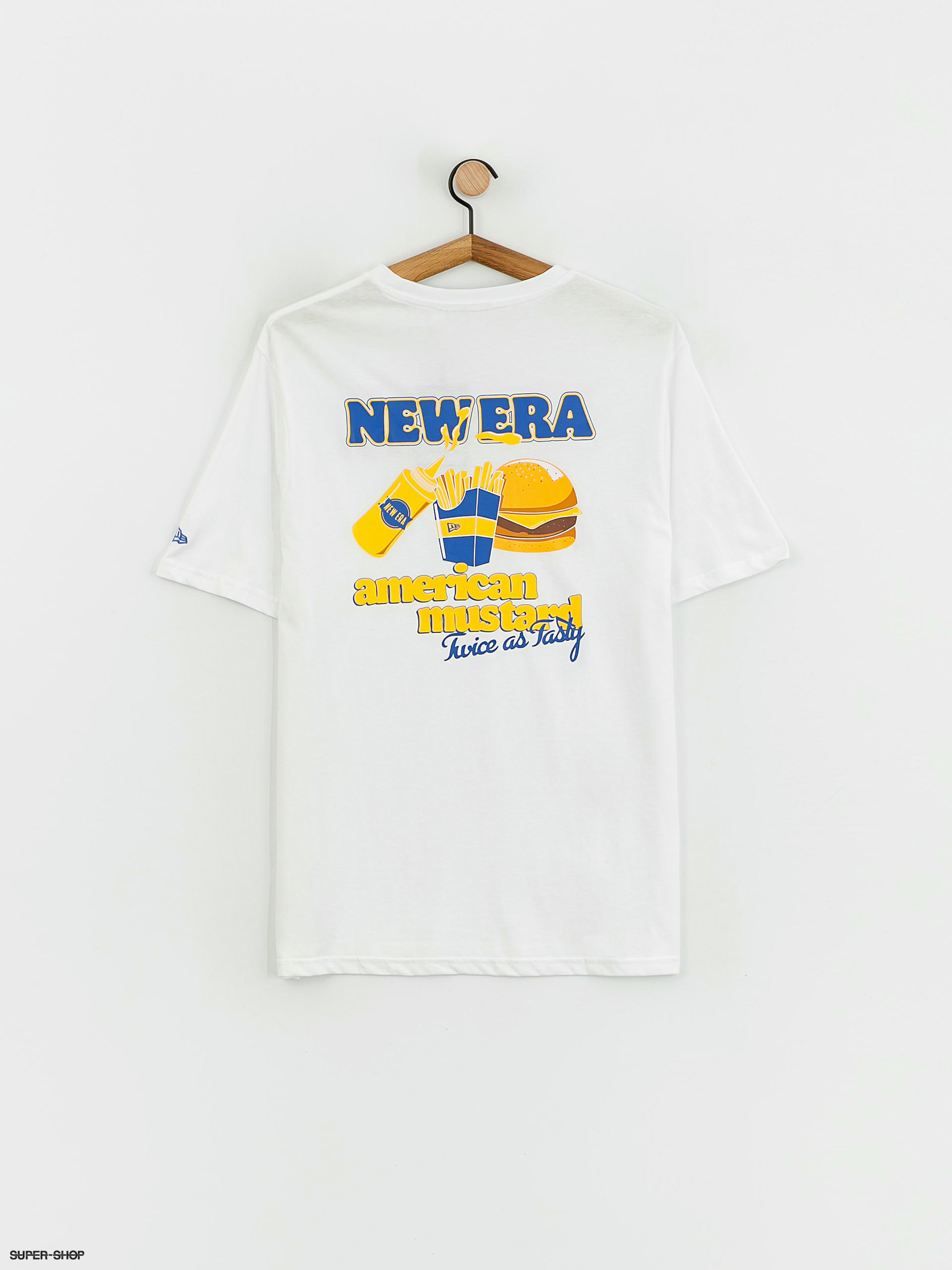 New Era Food Graphic Yellow Oversized T-Shirt