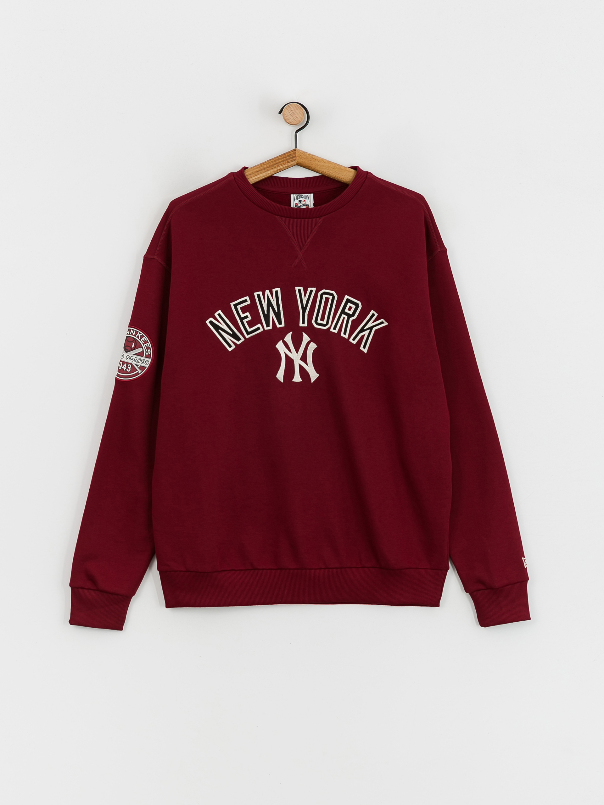 New Era MLB New York Yankees Sweatshirt (cranberry)