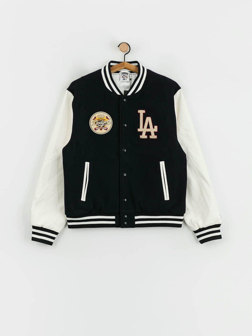 New Era MLB Varsity Los Angeles Dodgers Jacket (navy/off white)