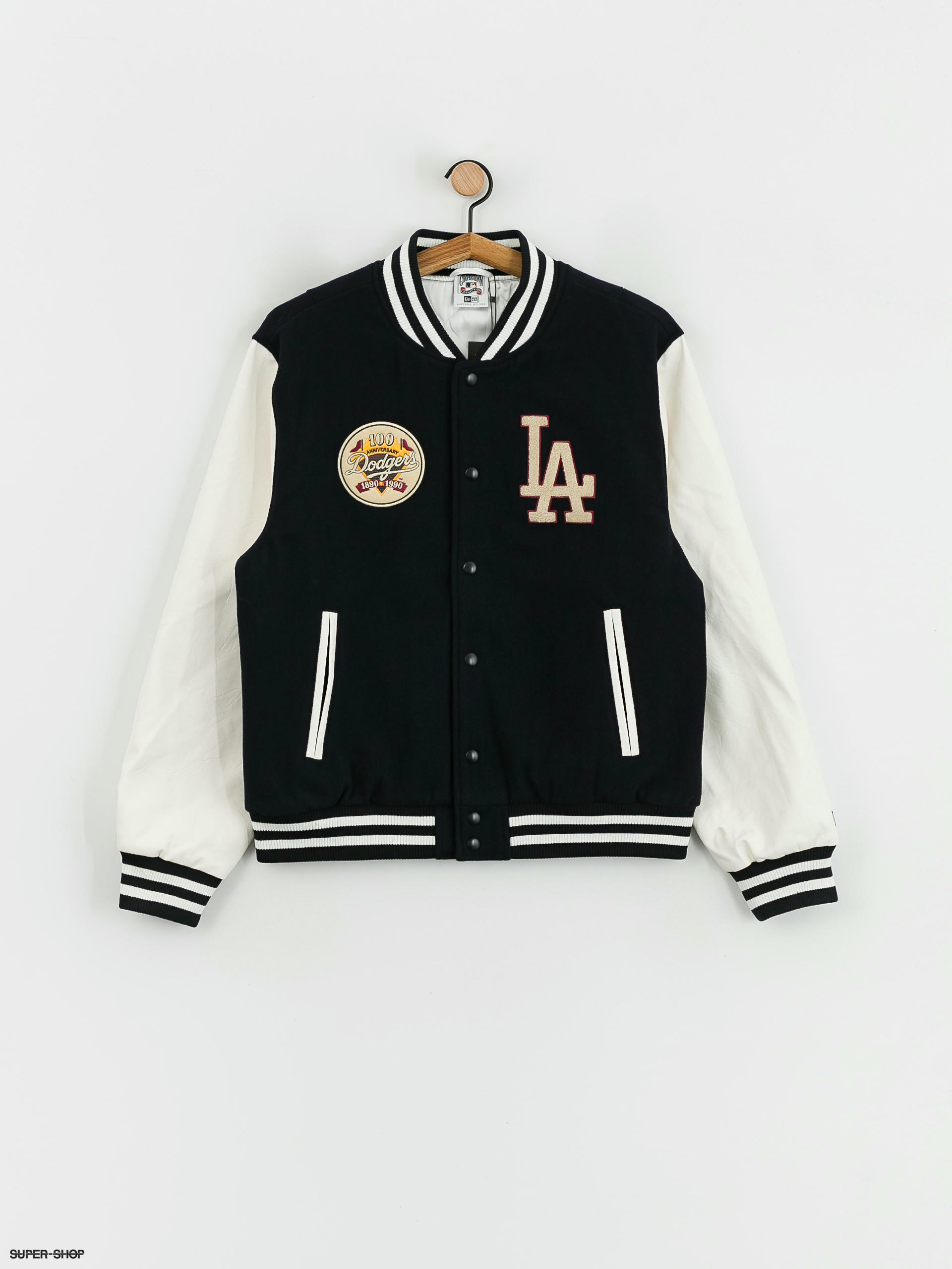 New Era MLB Varsity Los Angeles Dodgers Jacket (navy/off white)