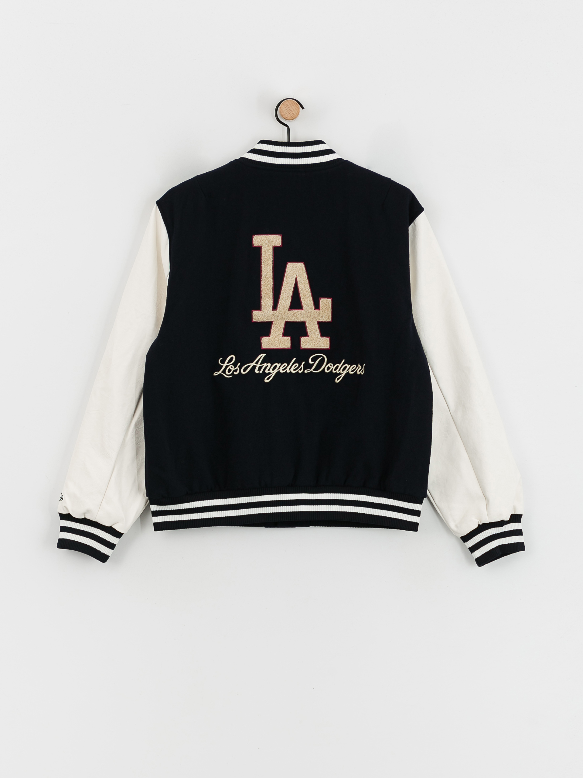 New Era MLB Varsity Los Angeles Dodgers Jacket (navy/off white)