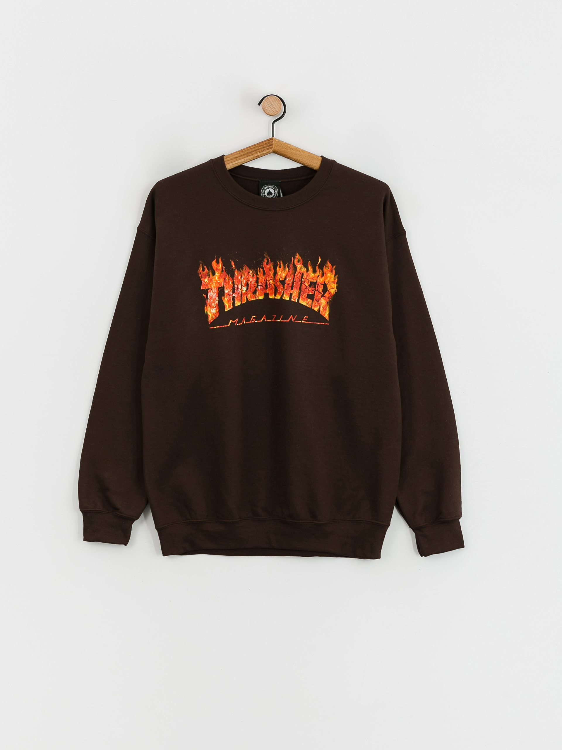Thrasher Inferno Sweatshirt (dark chocolate)
