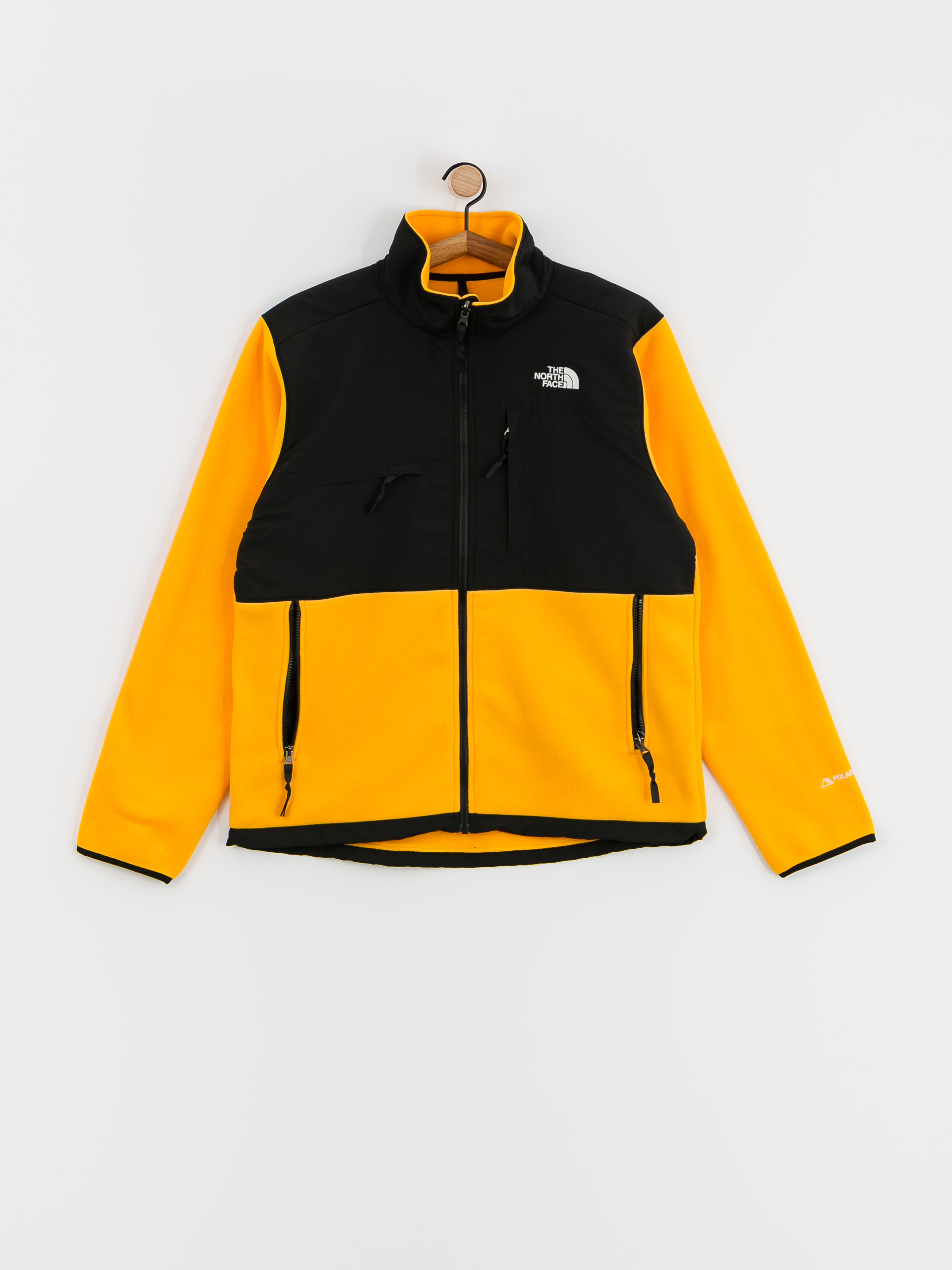 Herren The North Face Denali Fleecejacke (summit gold/tnf black)