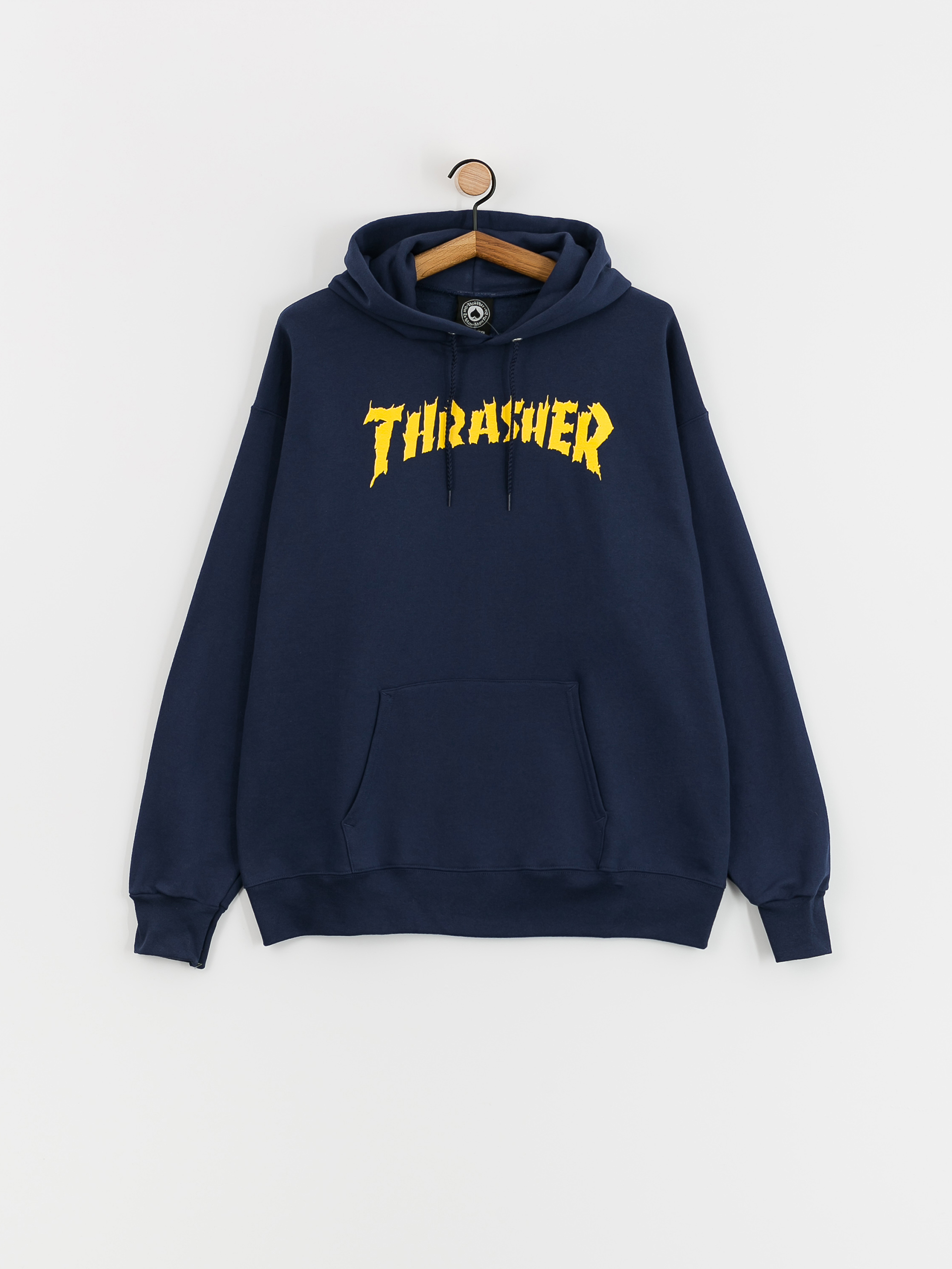 Thrasher Burn It Down HD Hoodie (navy)