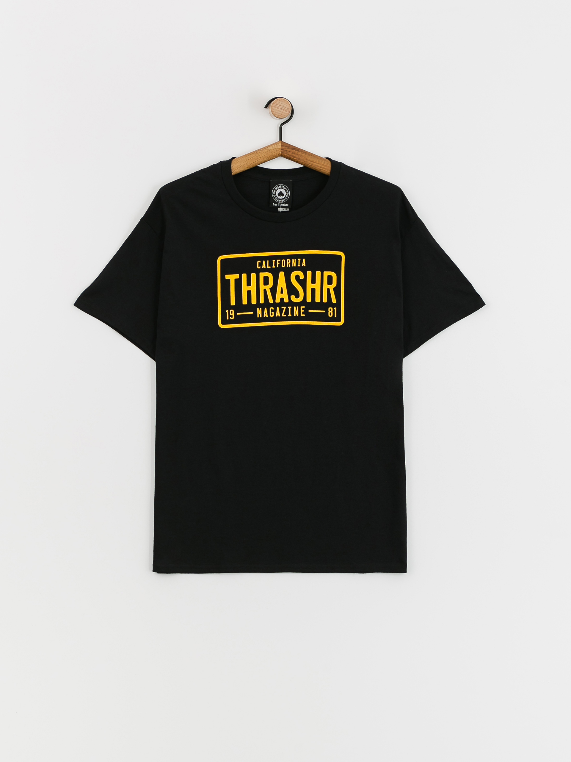 Thrasher License Plate T-shirt (black)