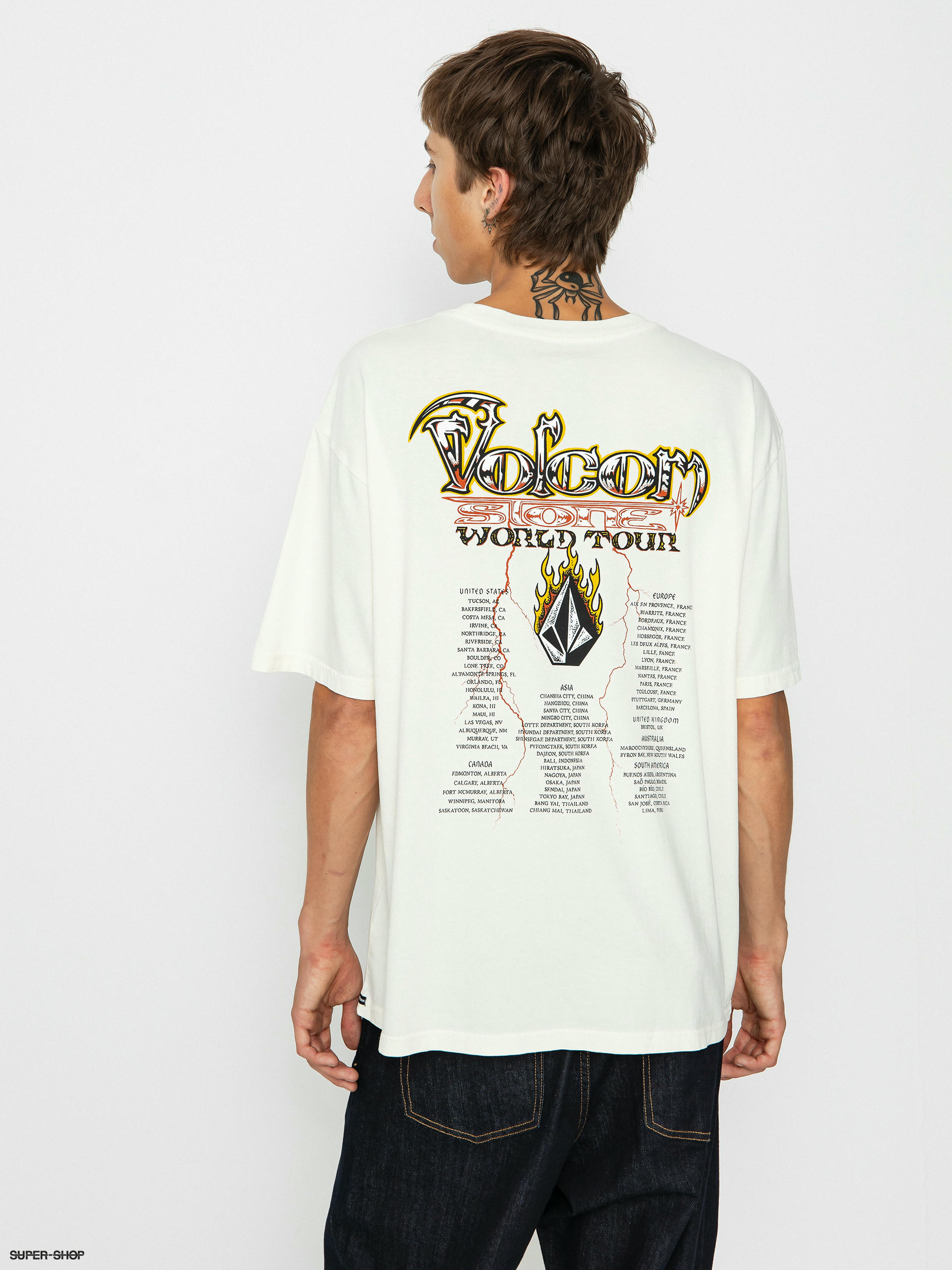 Volcom (off Ghost Stone white) T-shirt