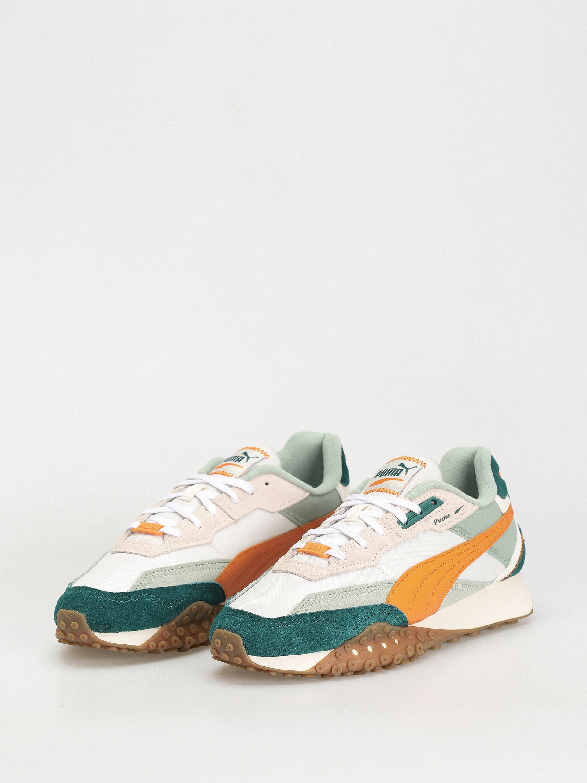Puma Blktop Rider Shoes (warm white/malachite)