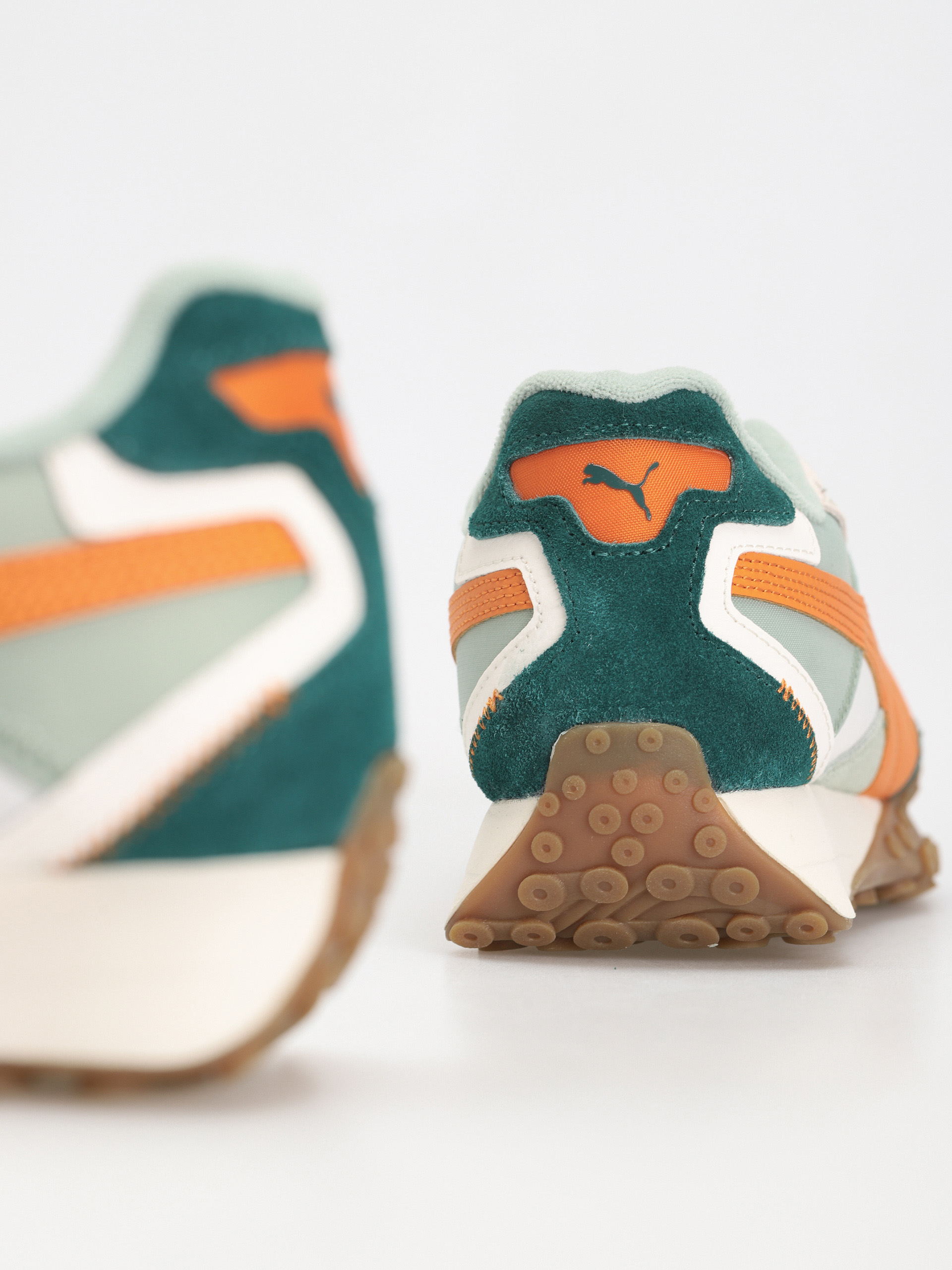 Puma Blktop Rider Shoes (warm white/malachite)