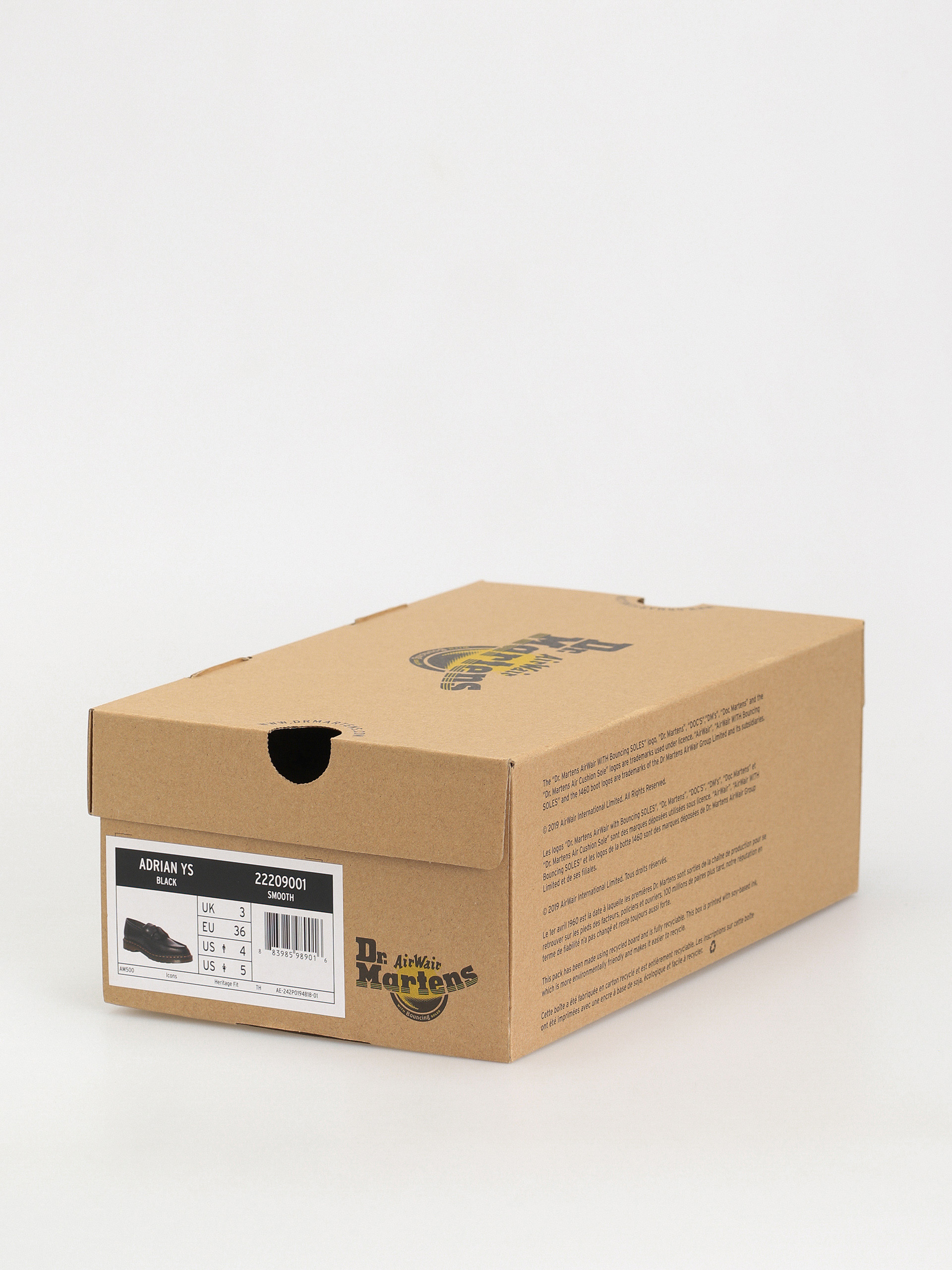 Dr. Martens Adrian YS Shoes (black smooth)