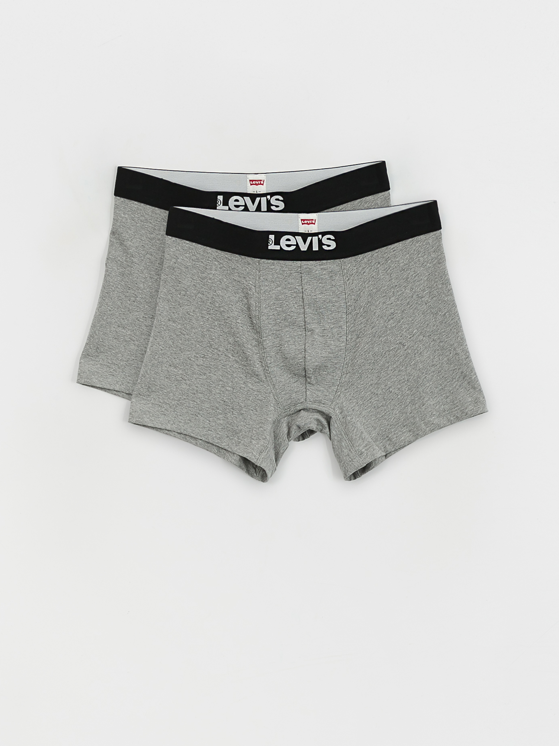 Levi's® Solid Basic Boxer Unterwäsche (middle grey melange)