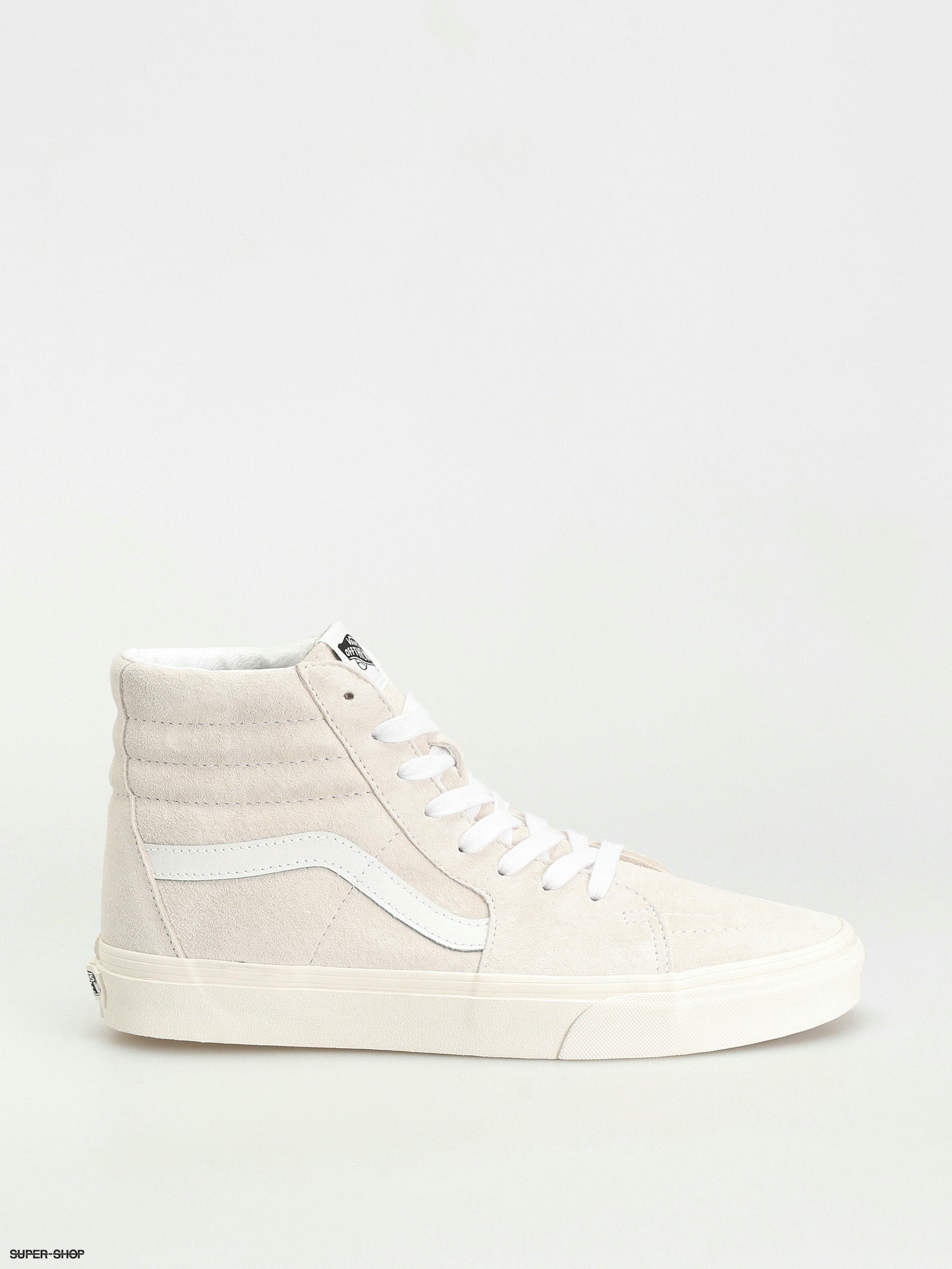 Vans Sk8 Hi Shoes pig suede blanc de blanc