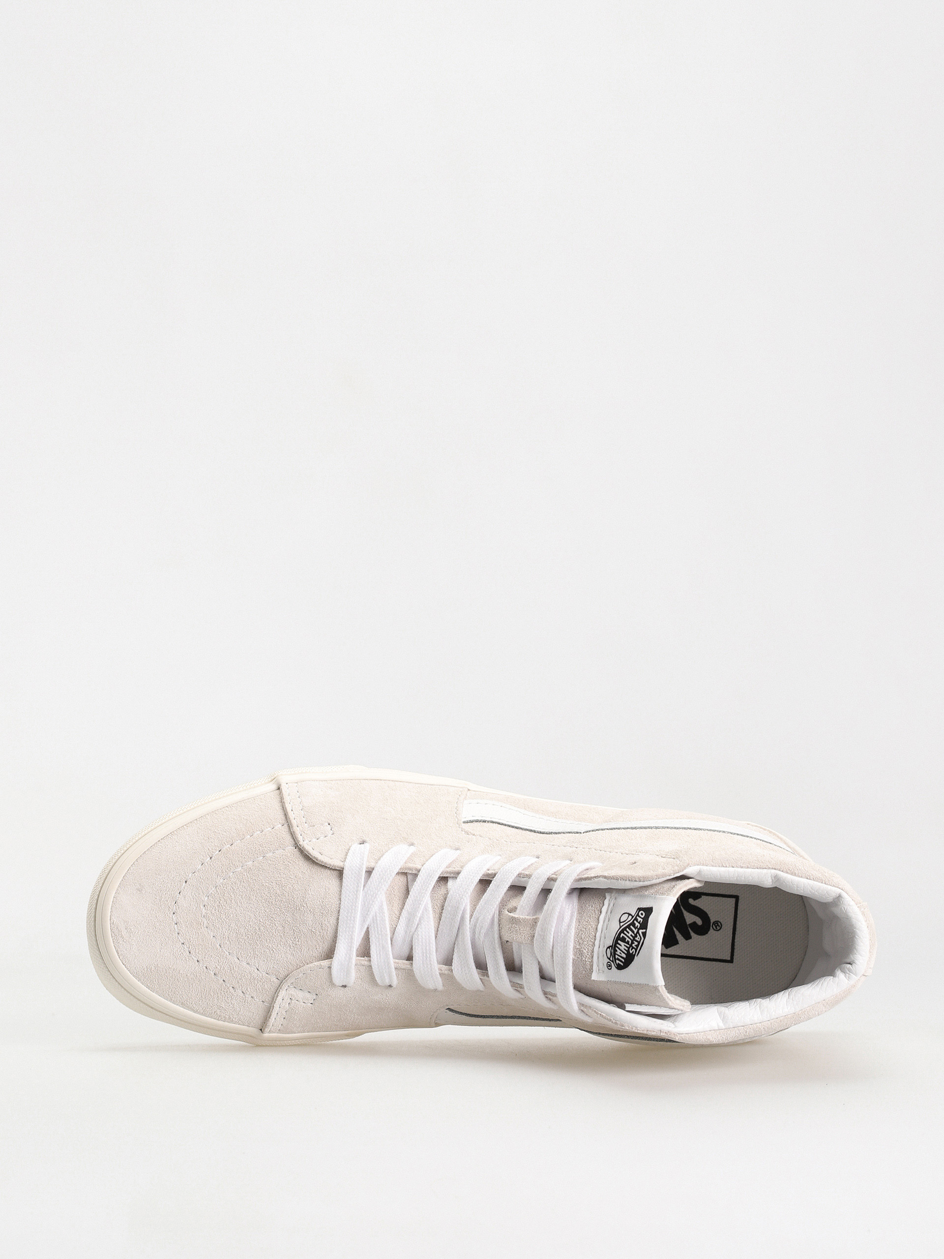 Vans Sk8 Hi Schuhe (pig suede blanc de blanc)
