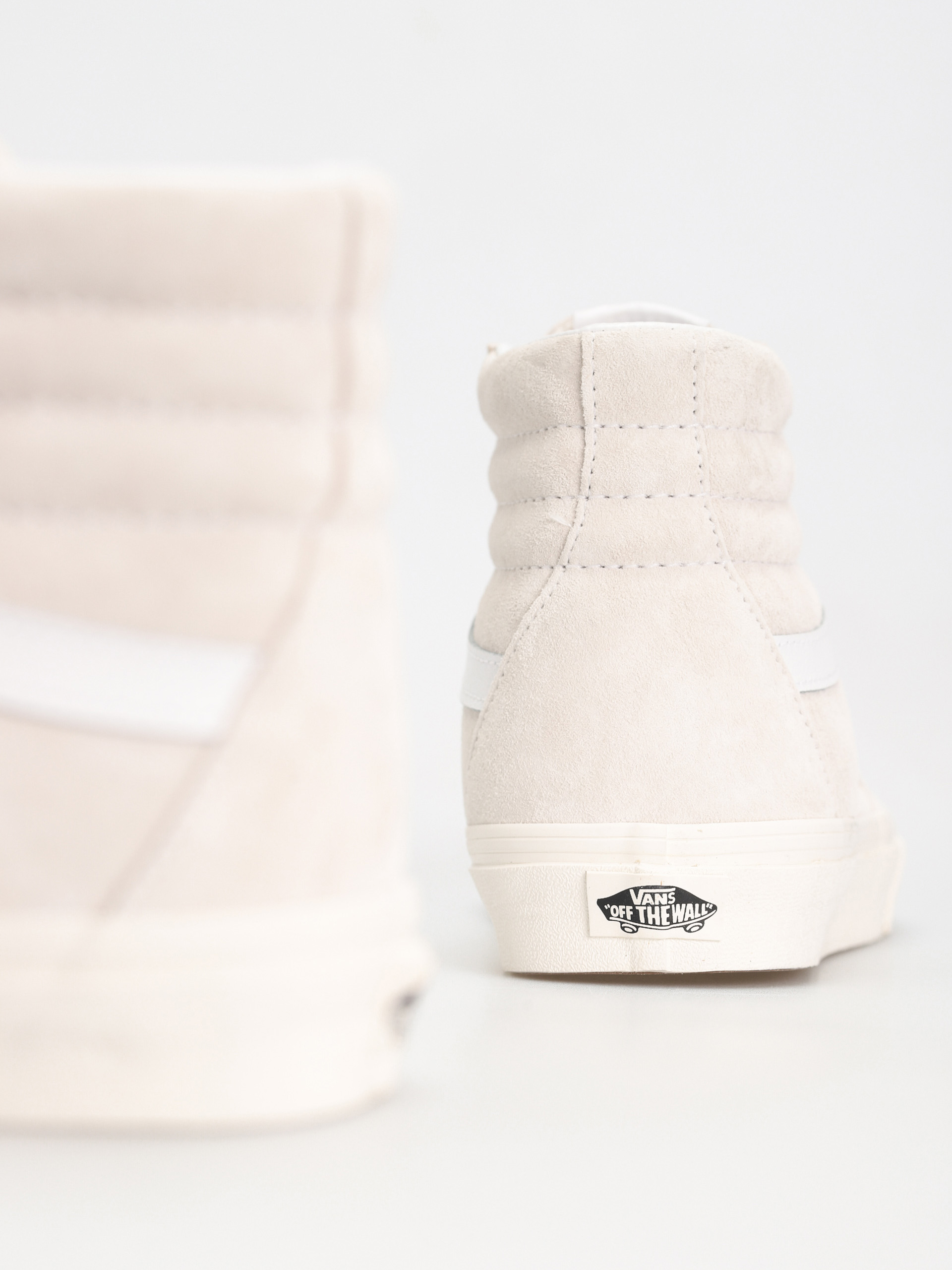 Vans Sk8 Hi Schuhe (pig suede blanc de blanc)