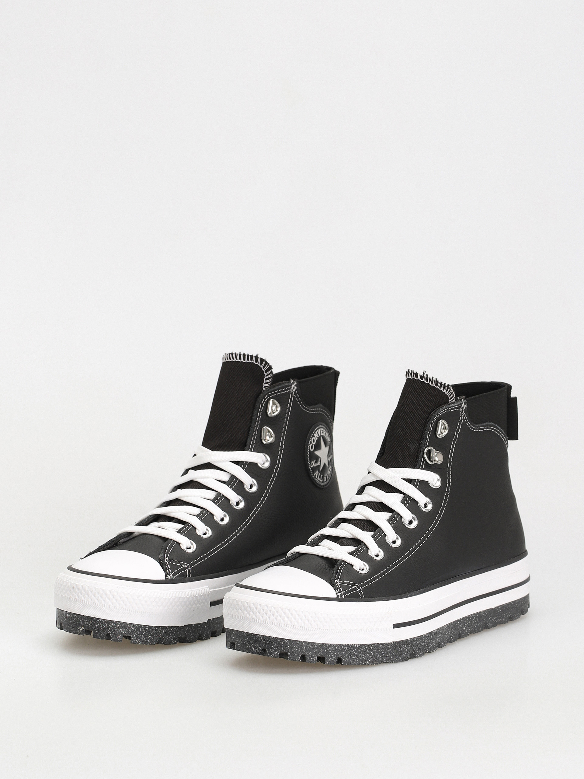 Converse Chuck Taylor City Trek Wp Hi Shoes (black/white/silver)