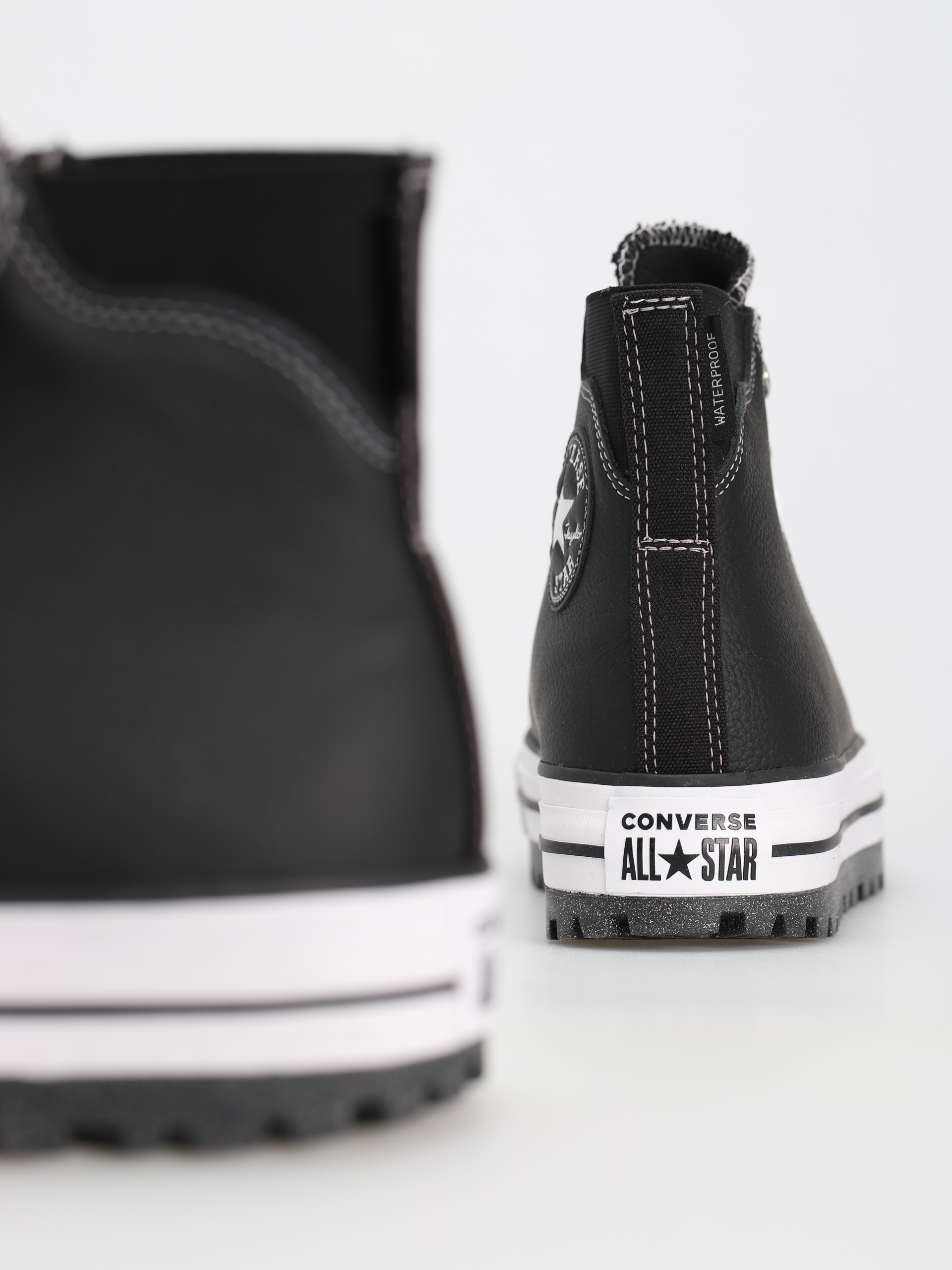 Converse Chuck Taylor City Trek Wp Hi Shoes (black/white/silver)