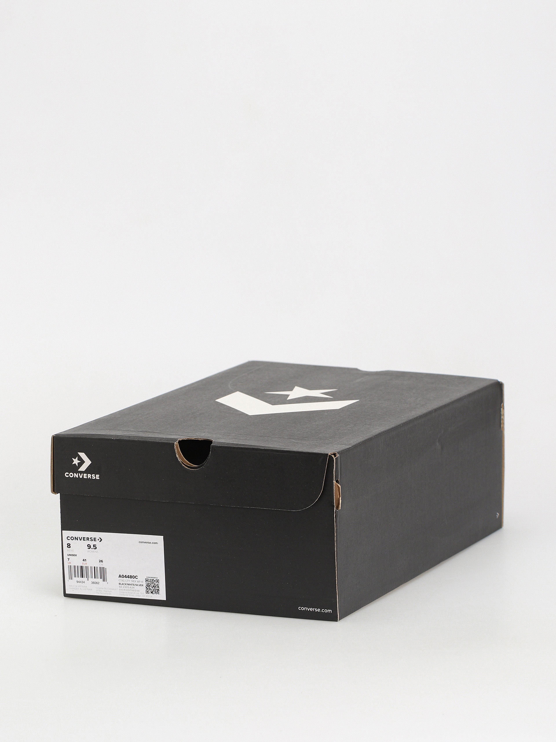 Converse Chuck Taylor City Trek Wp Hi Shoes (black/white/silver)