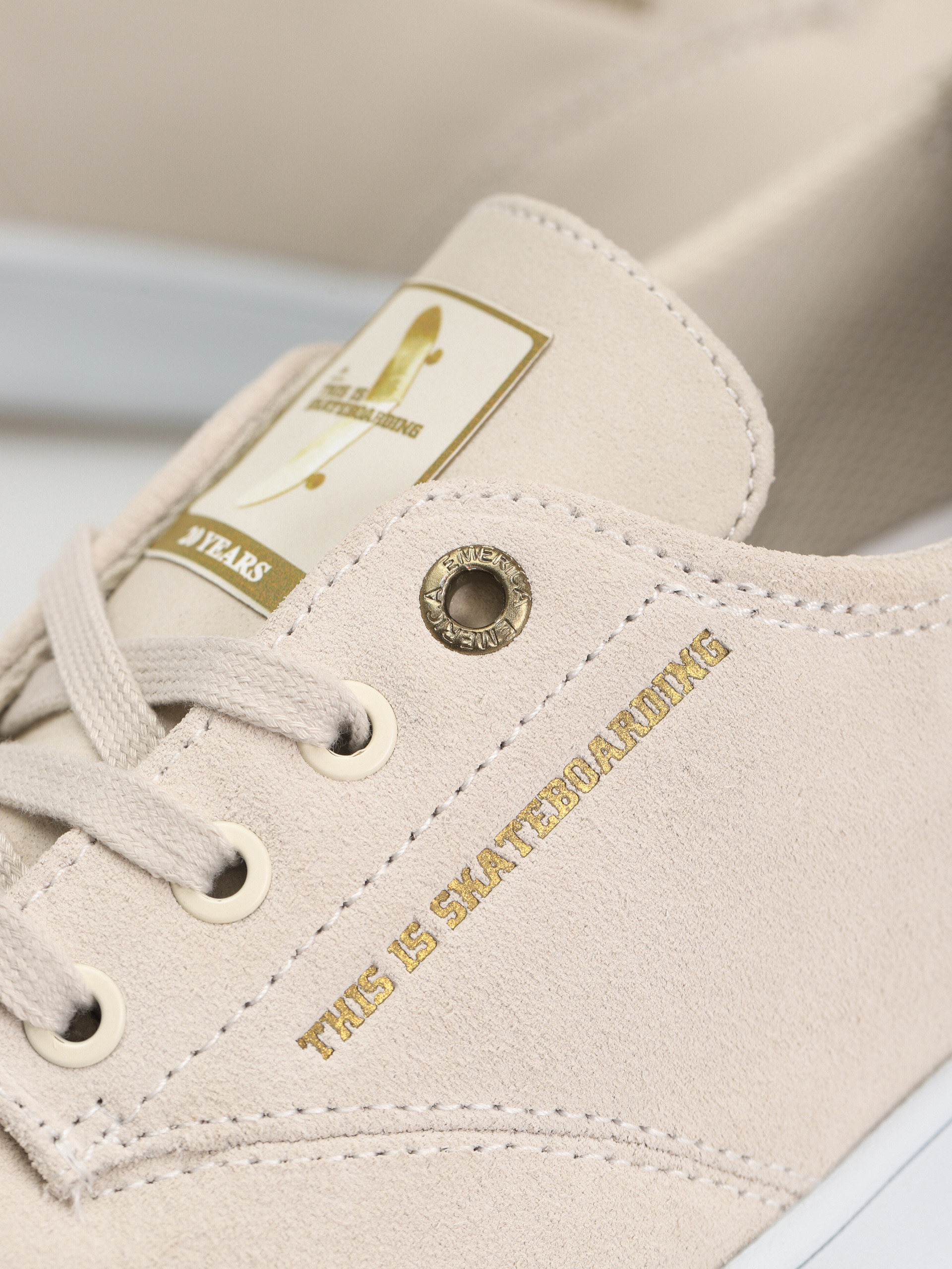 Emerica Romero Laced X This Is Skatebo Shoes (white)