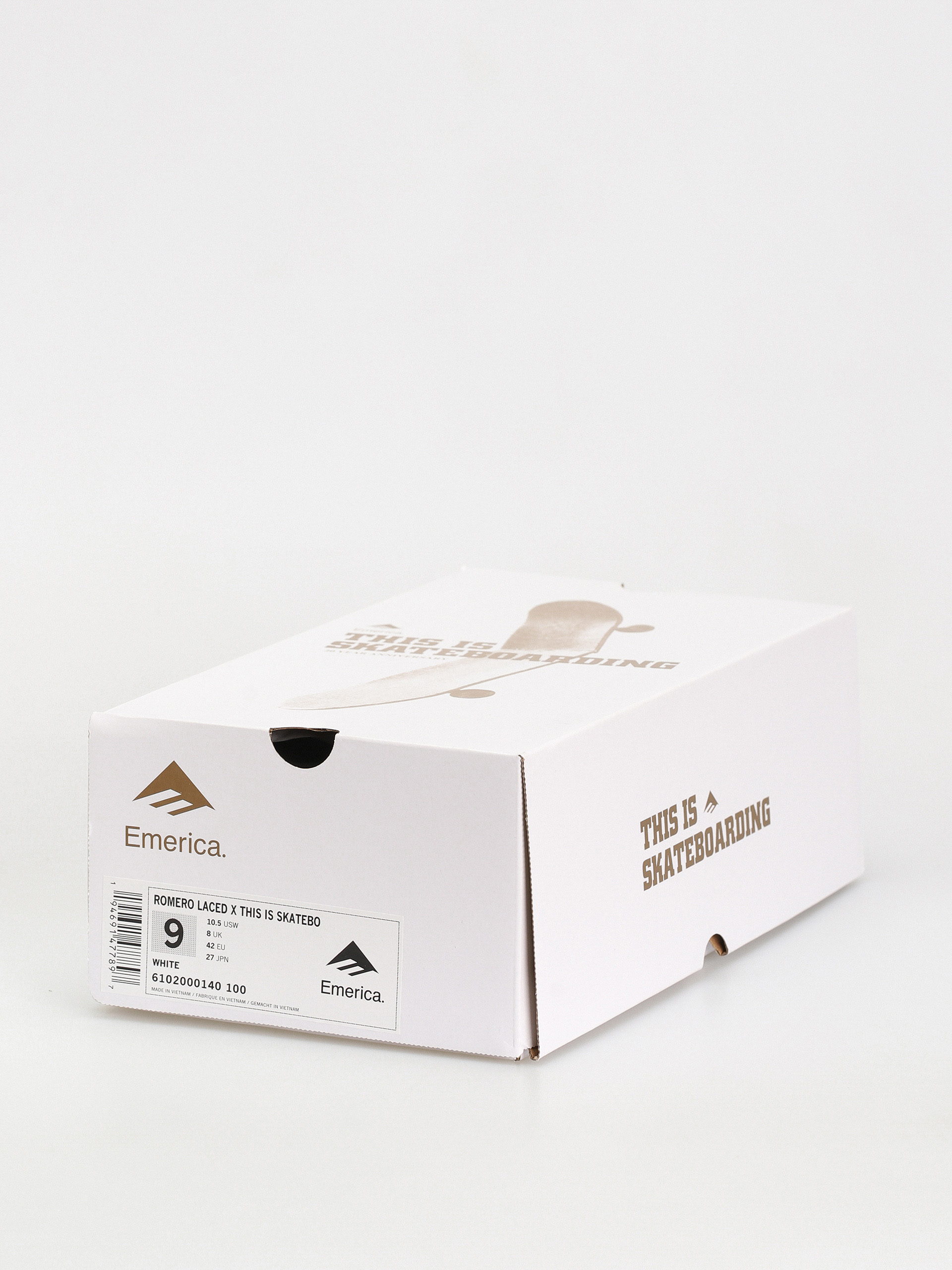 Emerica Romero Laced X This Is Skatebo Schuhe (white)
