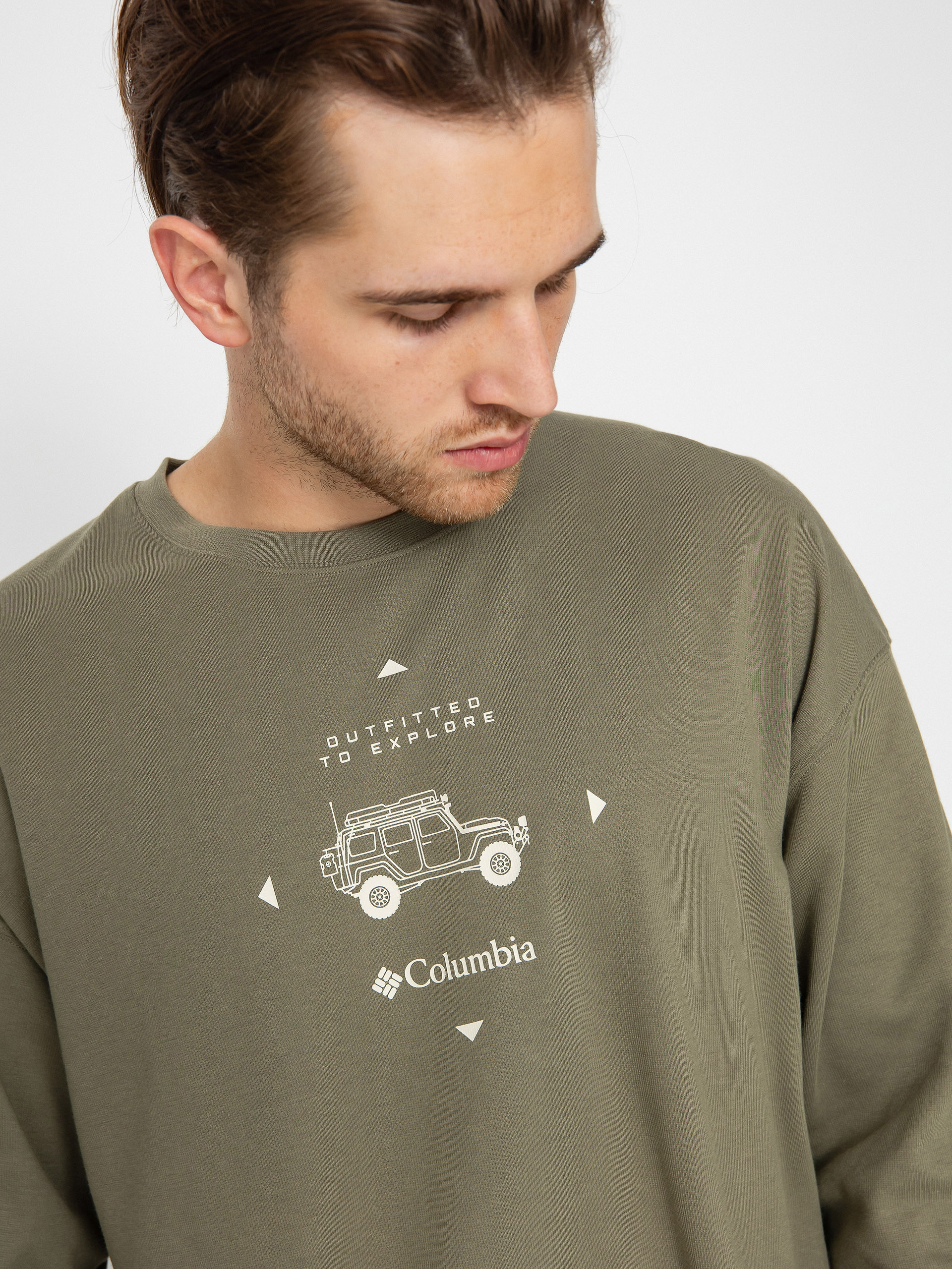 Columbia Duxbery Longsleeve (stone green/overlander)