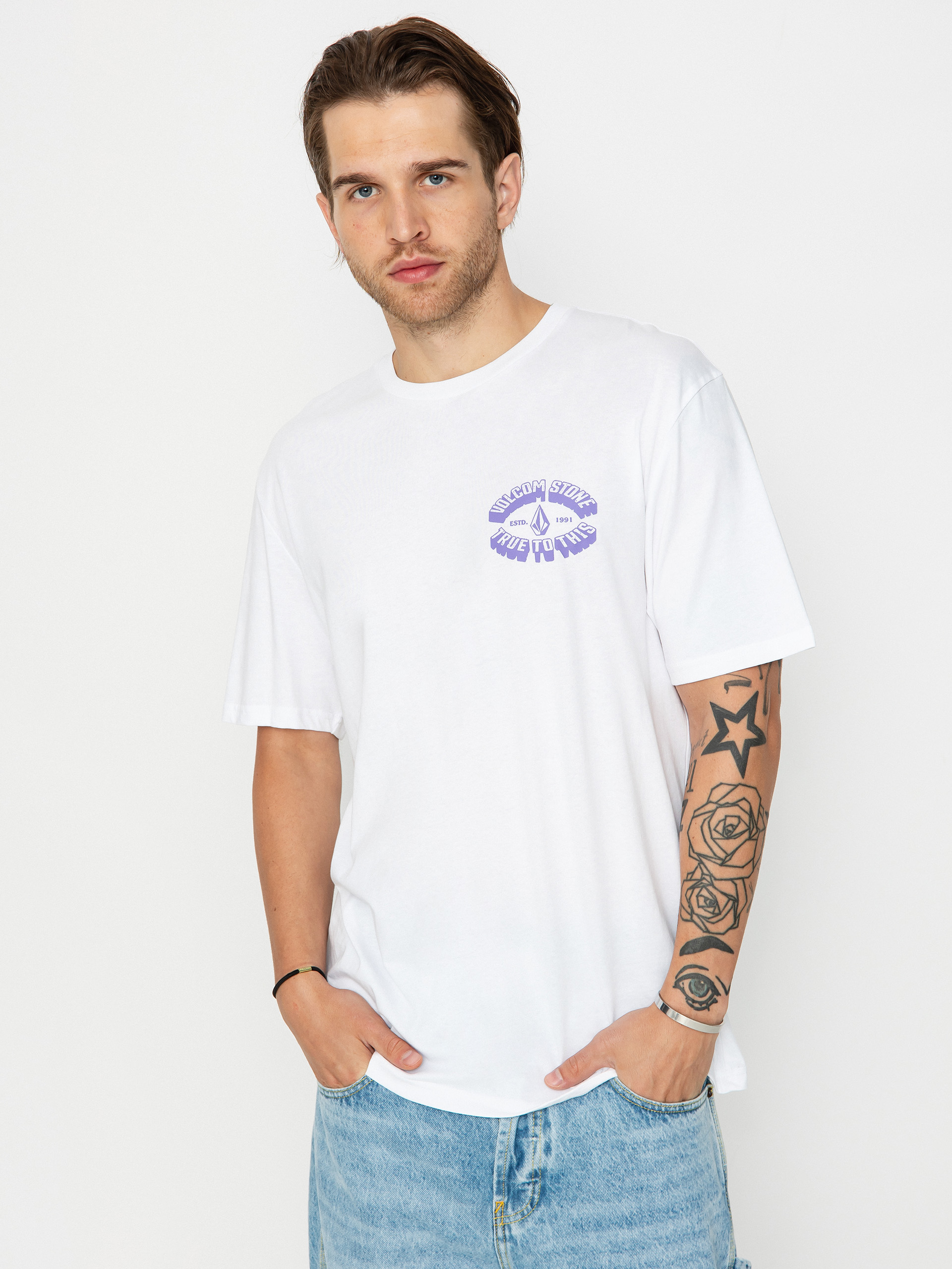 Volcom True Mecha Bsc T-shirt (white)