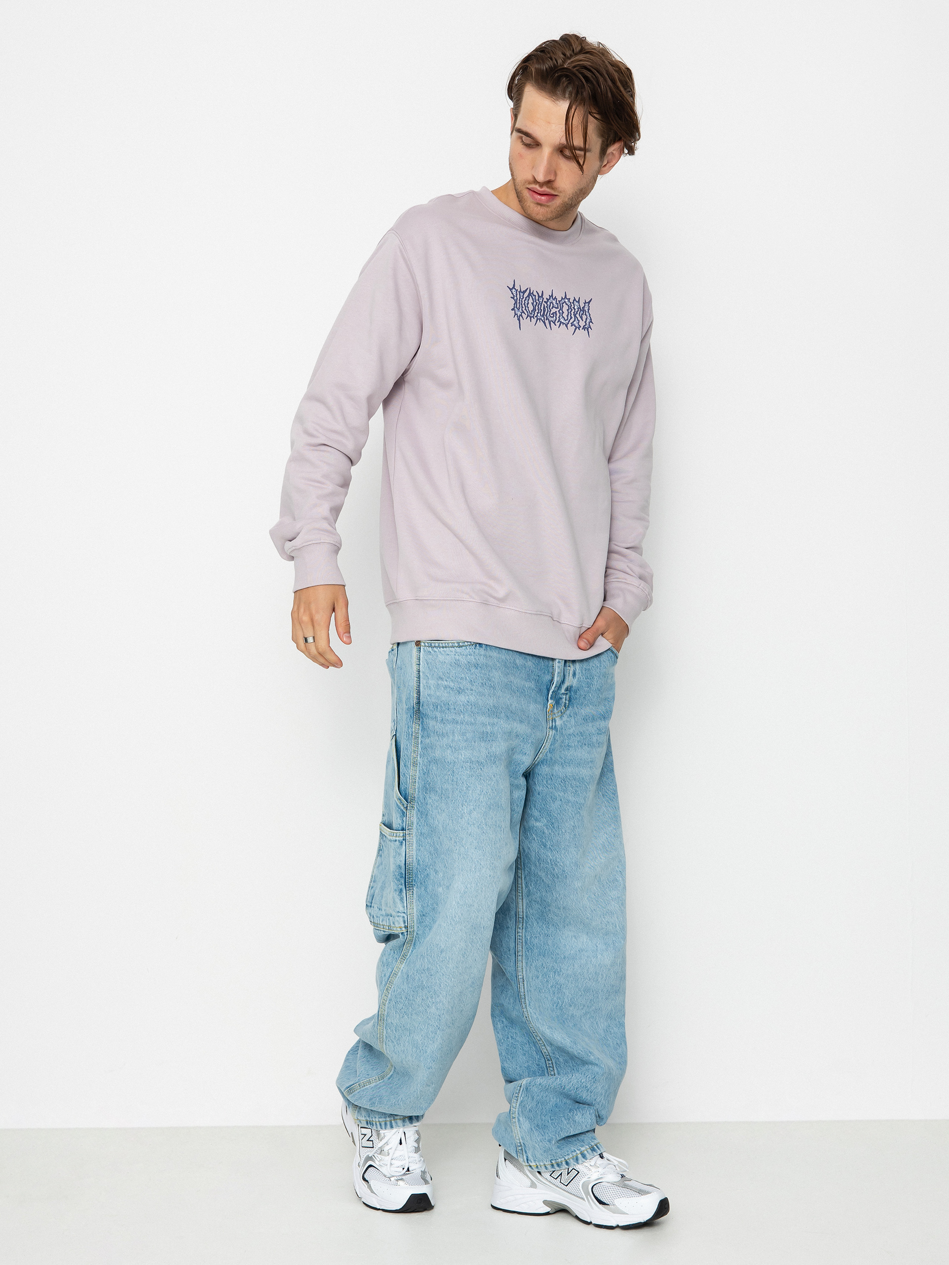 Volcom Watanite Crew Sweatshirt (iris purple)