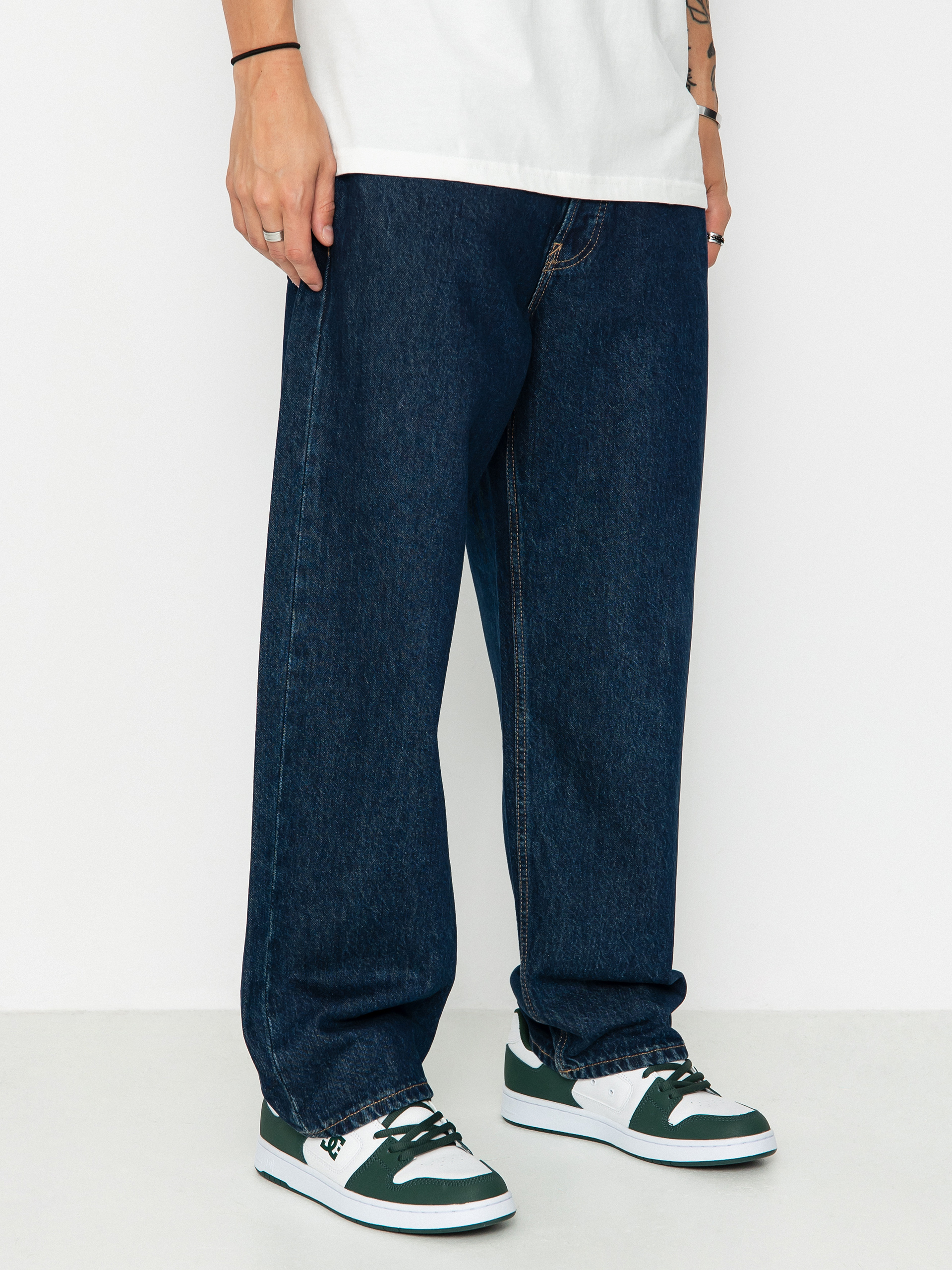 DC Worker Baggy Pants - navy blue (indigo dark)