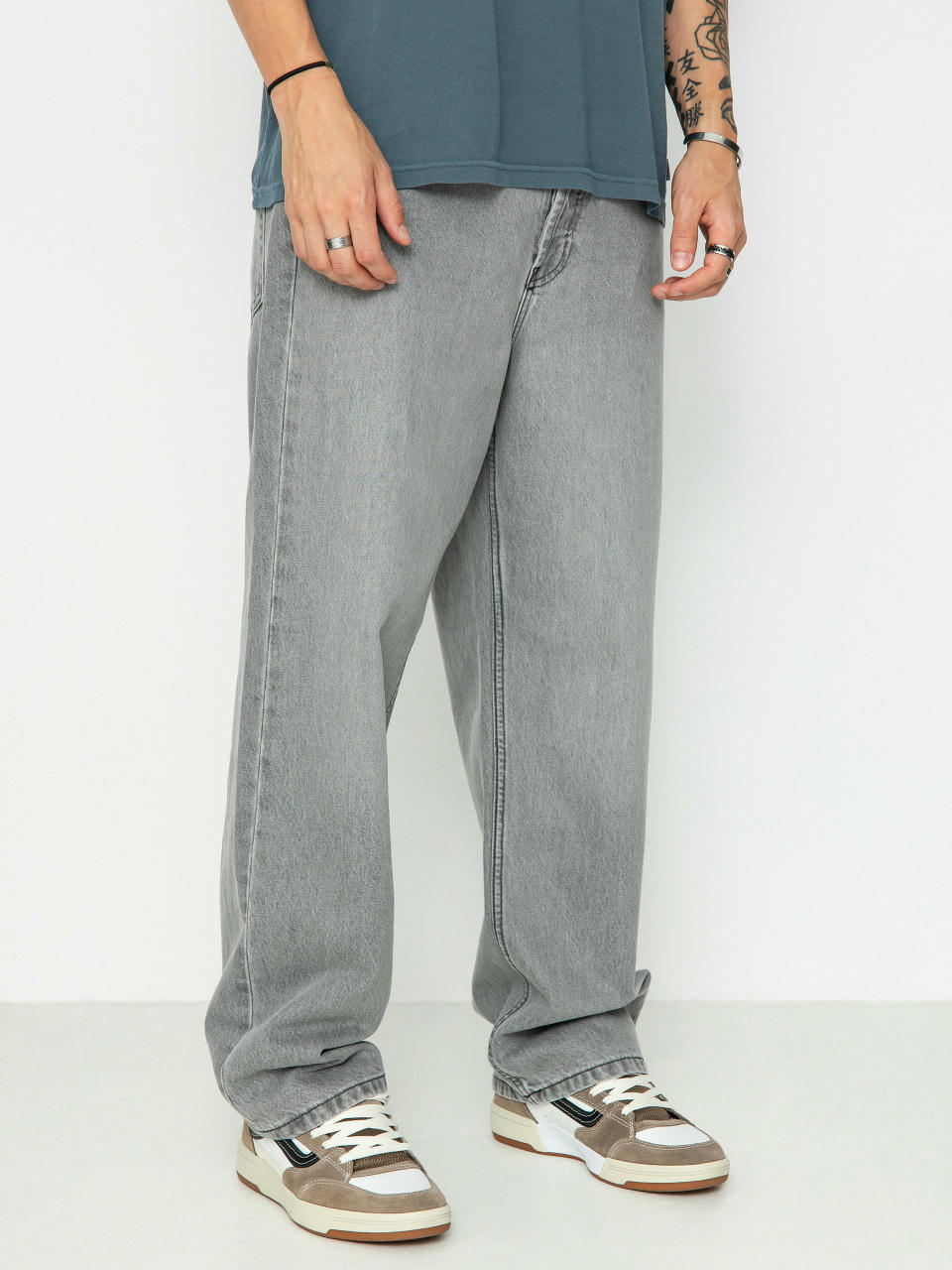 DC Worker Baggy Pants (grey wash)