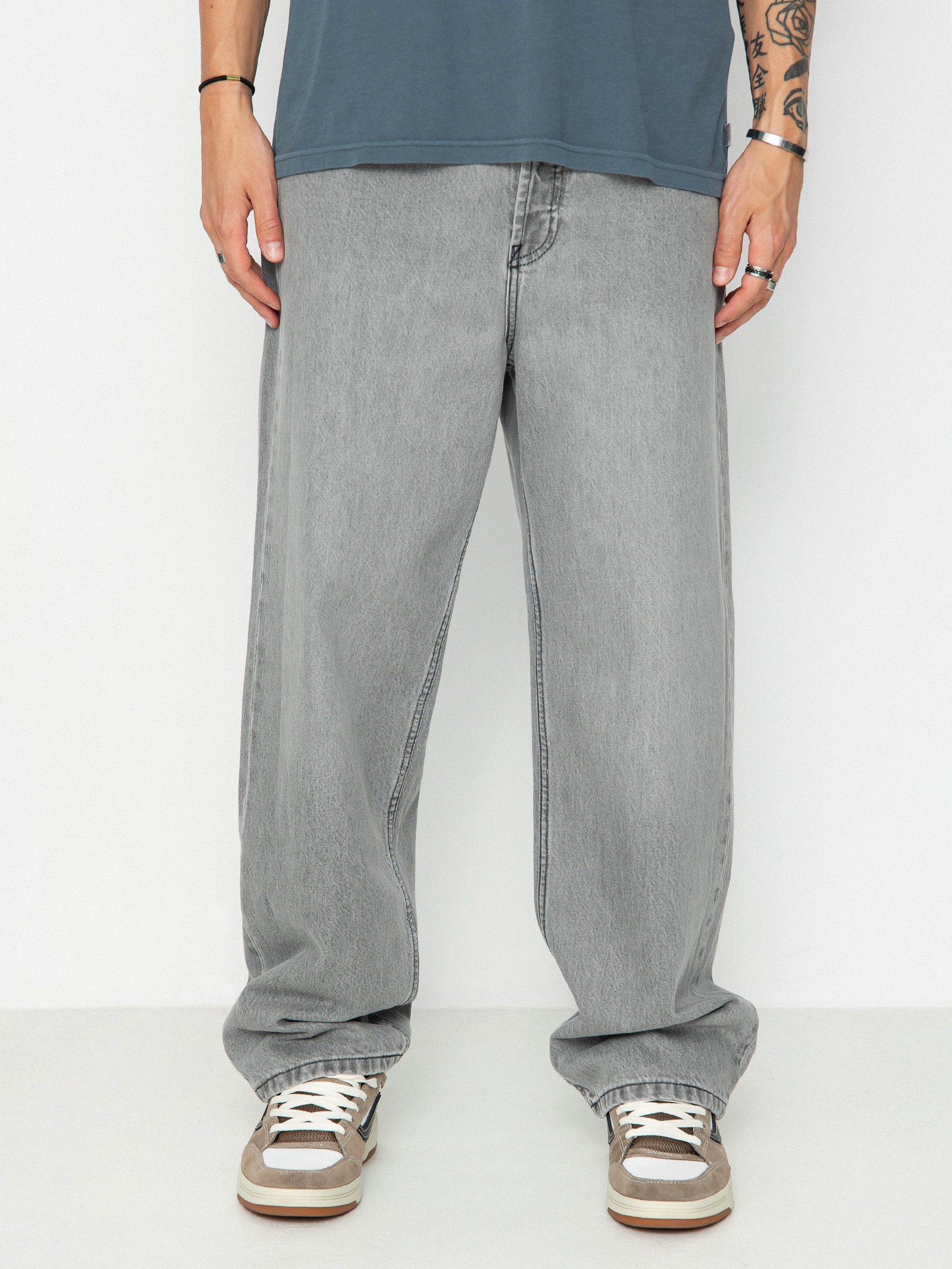 Baggy best sale pants grey