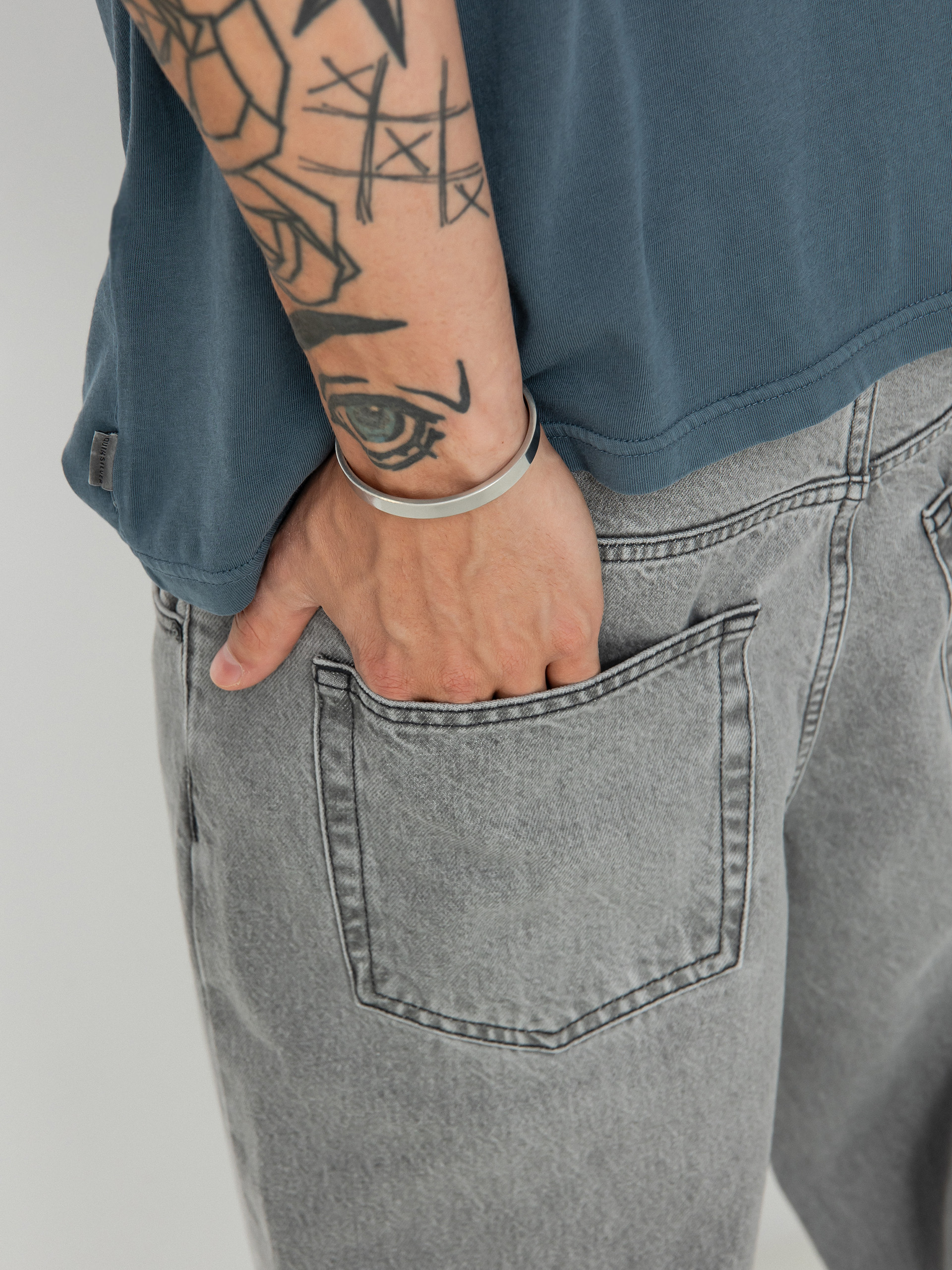 DC Worker Baggy Hose (grey wash)